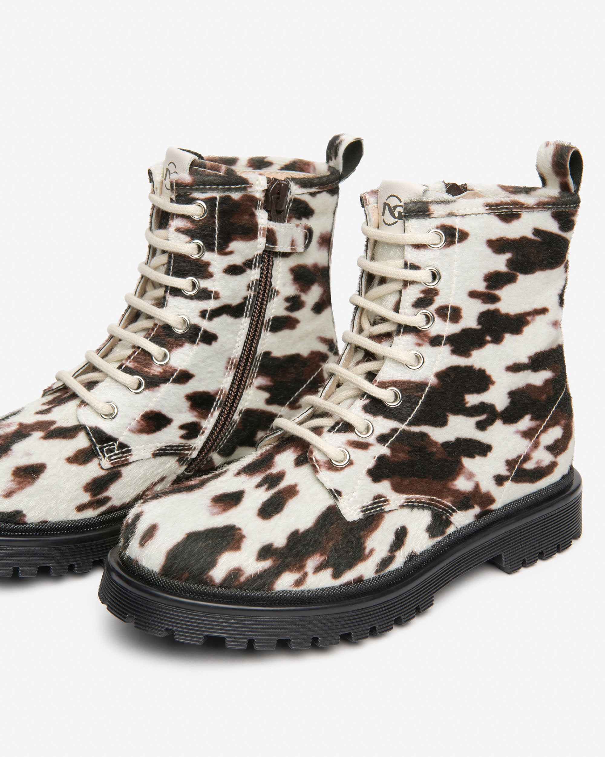 Nero Giardini Combat Boots bottines ado 35 léopard