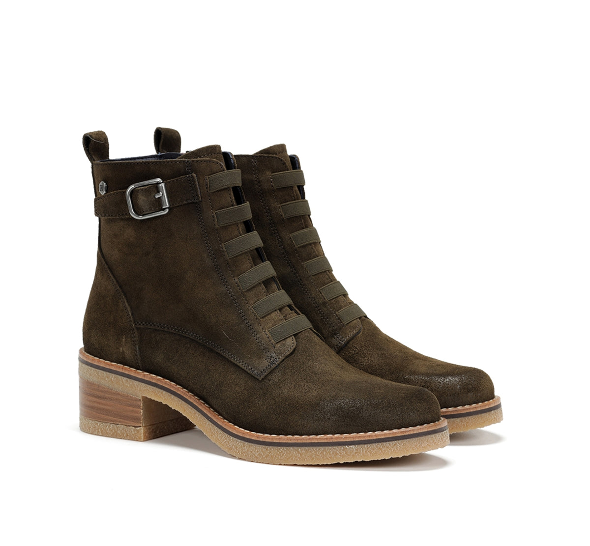 Dorking by Fluchos Lucero D8868 boots femme vertes
