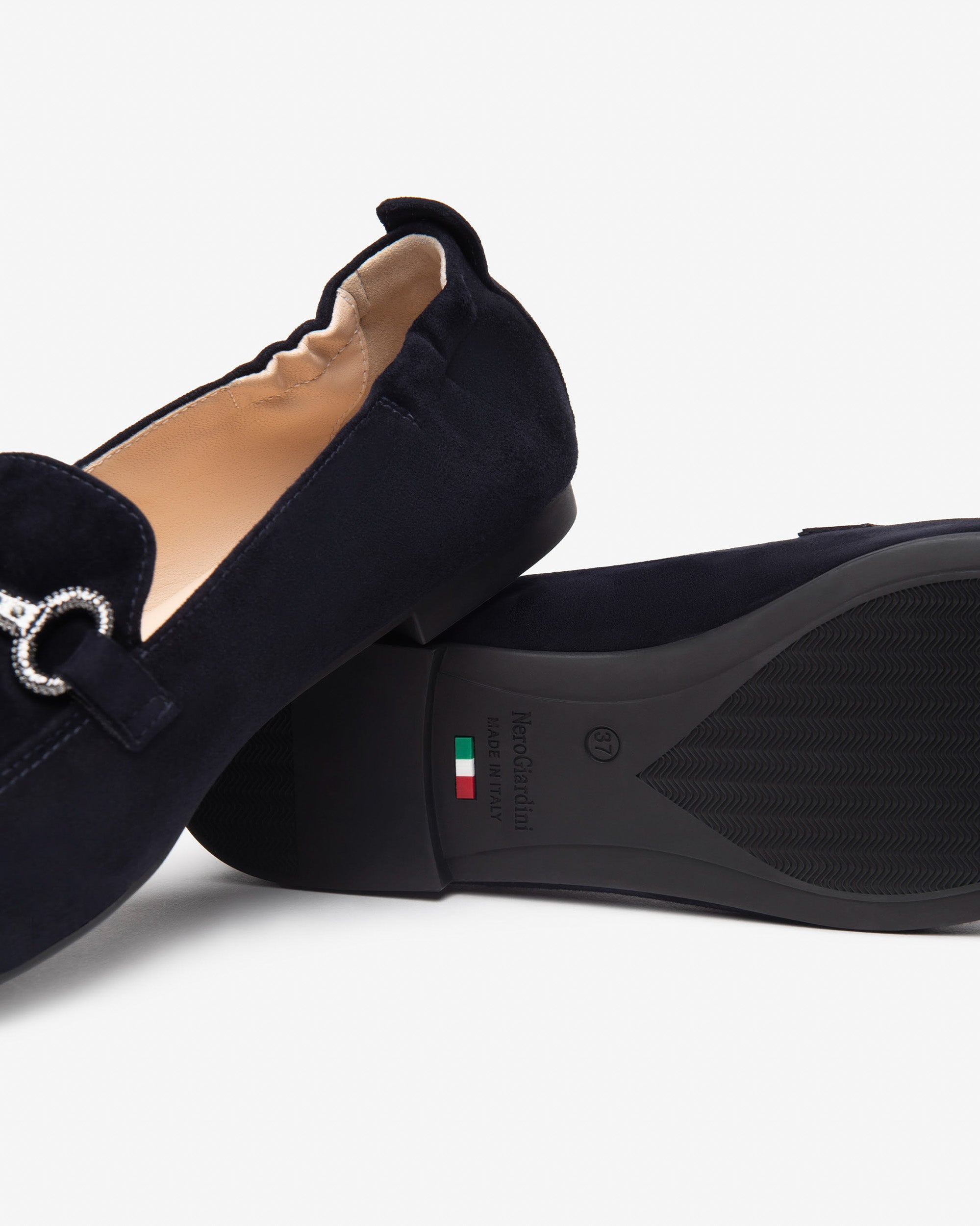 Nero Giardini Loafers mocassins daim femme