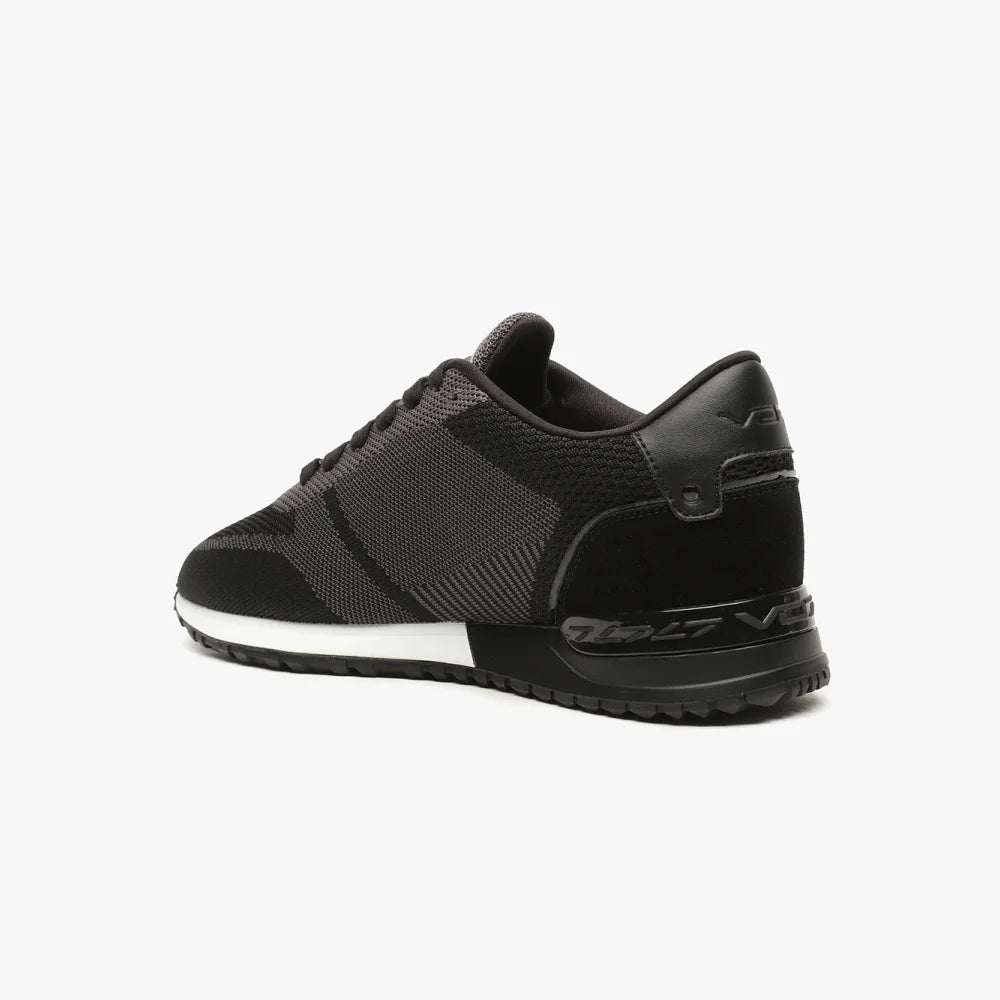 VO7 Milan Knit Black sneaker homme maille noire