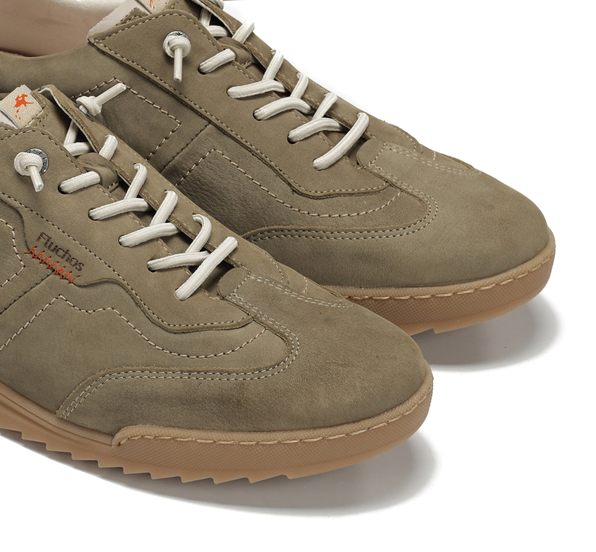 Fluchos Elder F2383 baskets vertes homme cuir