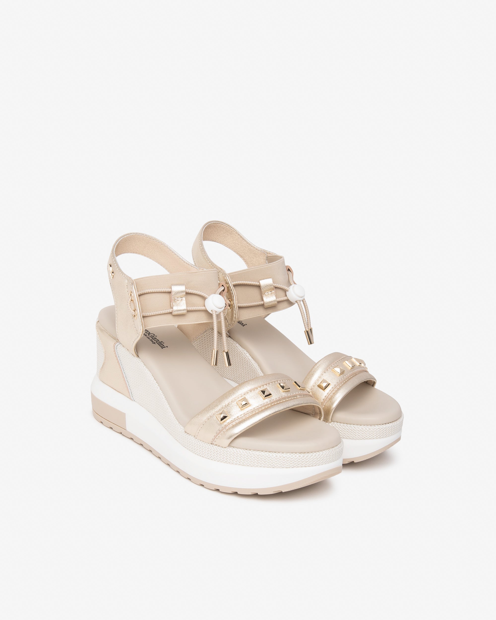 Nero Giardini Sandals sandales cuir toile 38 été