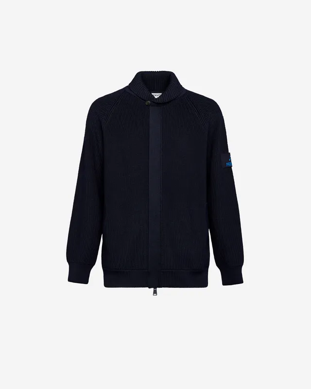 Premiata veste laine Teflon zippée homme