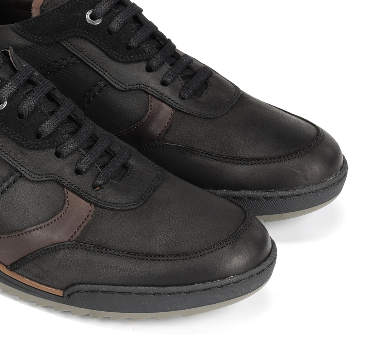 Fluchos Elder F2272 basket noire cuir homme