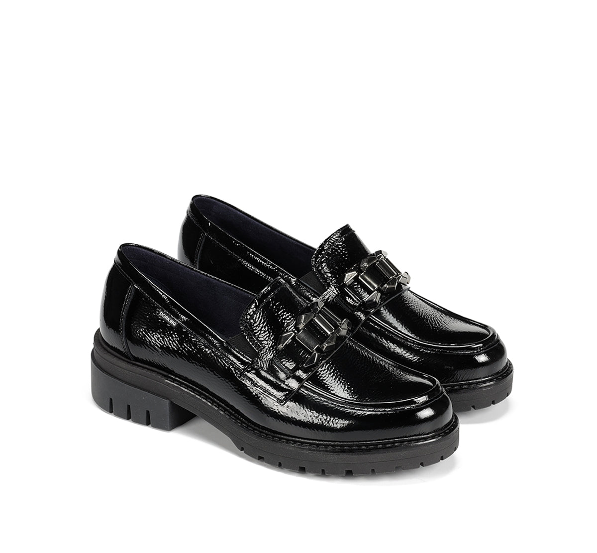 Fluchos Dorking Cady D9578 mocassin noir femme