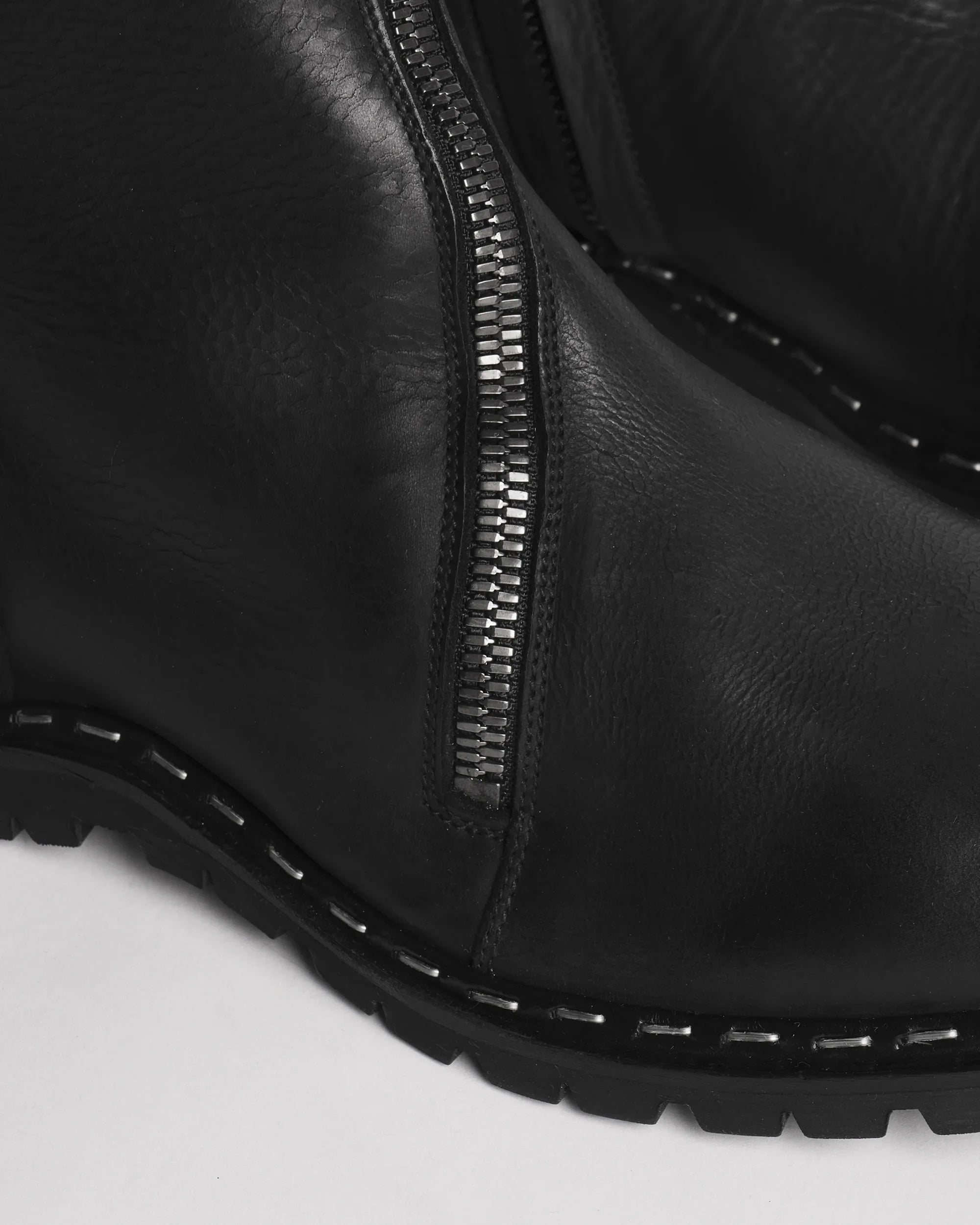 Premiata 015 boots cuir double zip