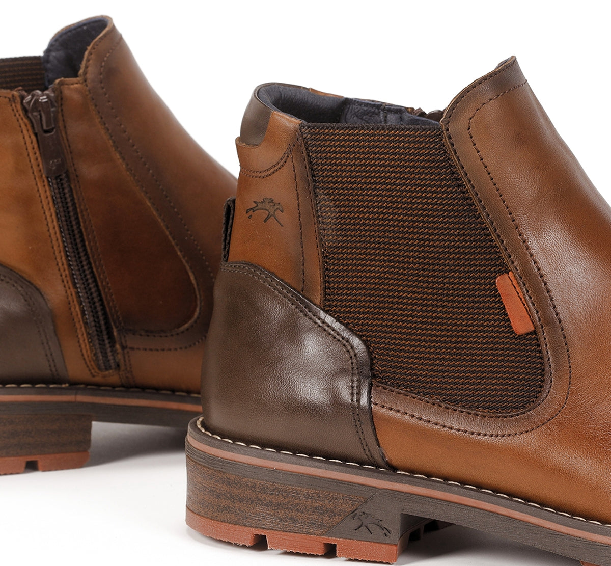 Fluchos Terry F1343 Bottes Marron Homme Cuir