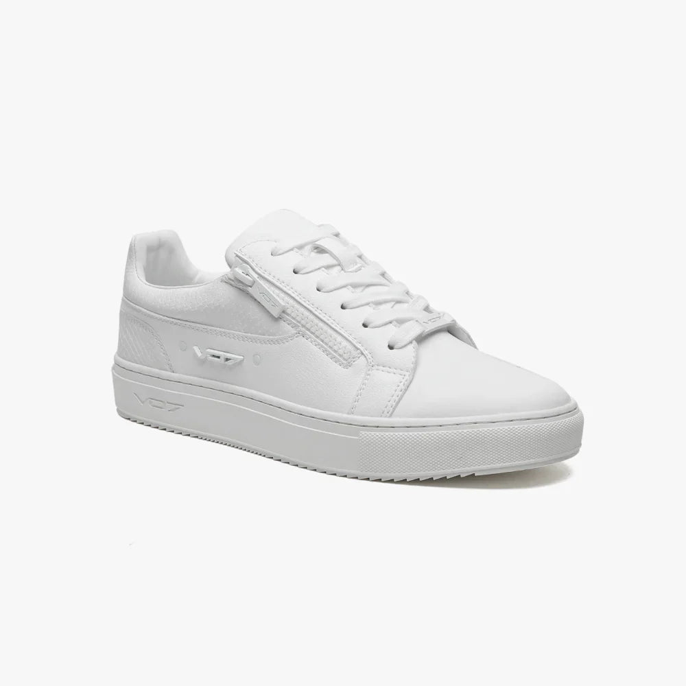 VO7 Roma Snake White basket blanche effet serpent