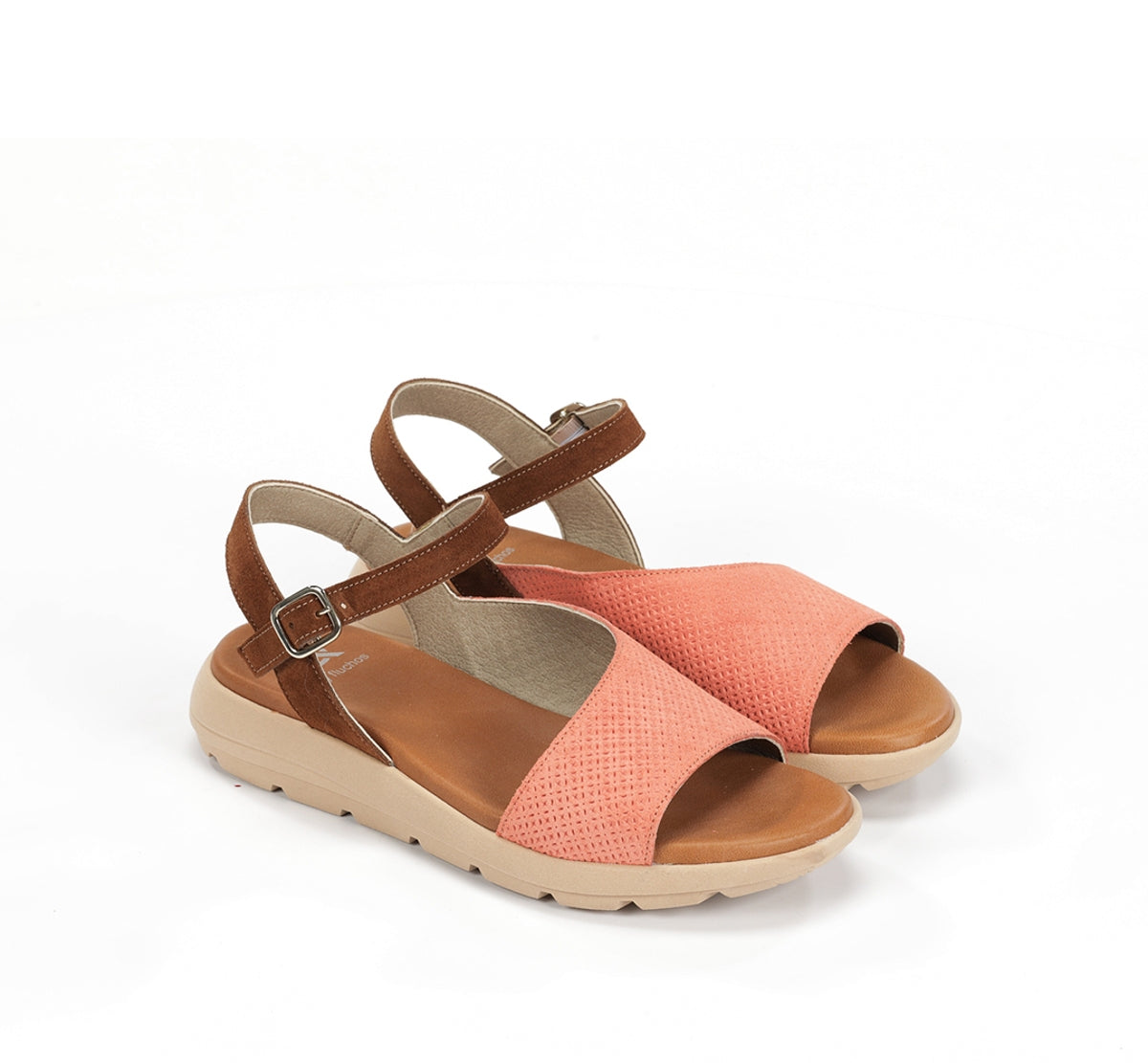 Fluchos Dorking Gandia D9464 Sandale Nude Confort