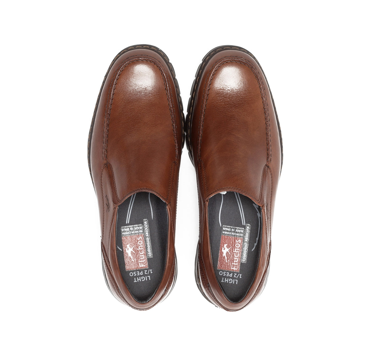 Fluchos Slip On Crono 9144 marron semelle épaisse