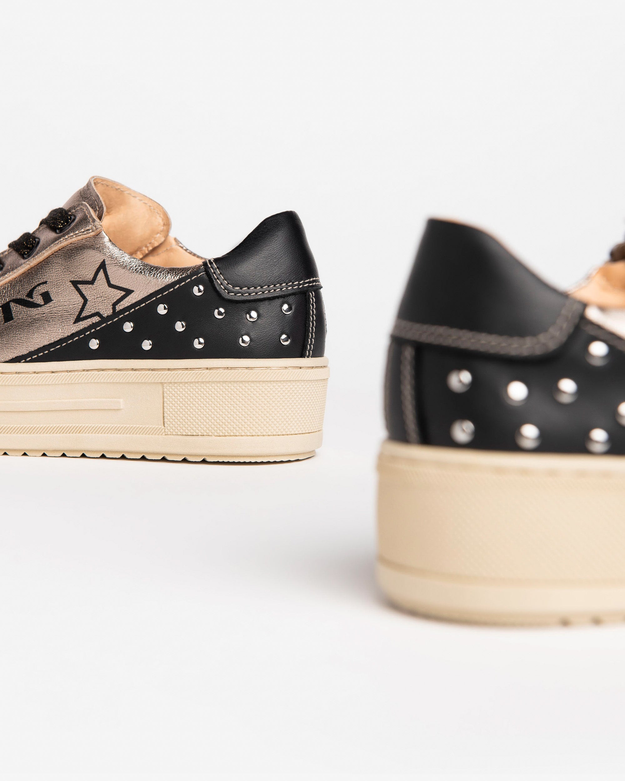 Nero Giardini Sneakers cuir fille semelle légère 35