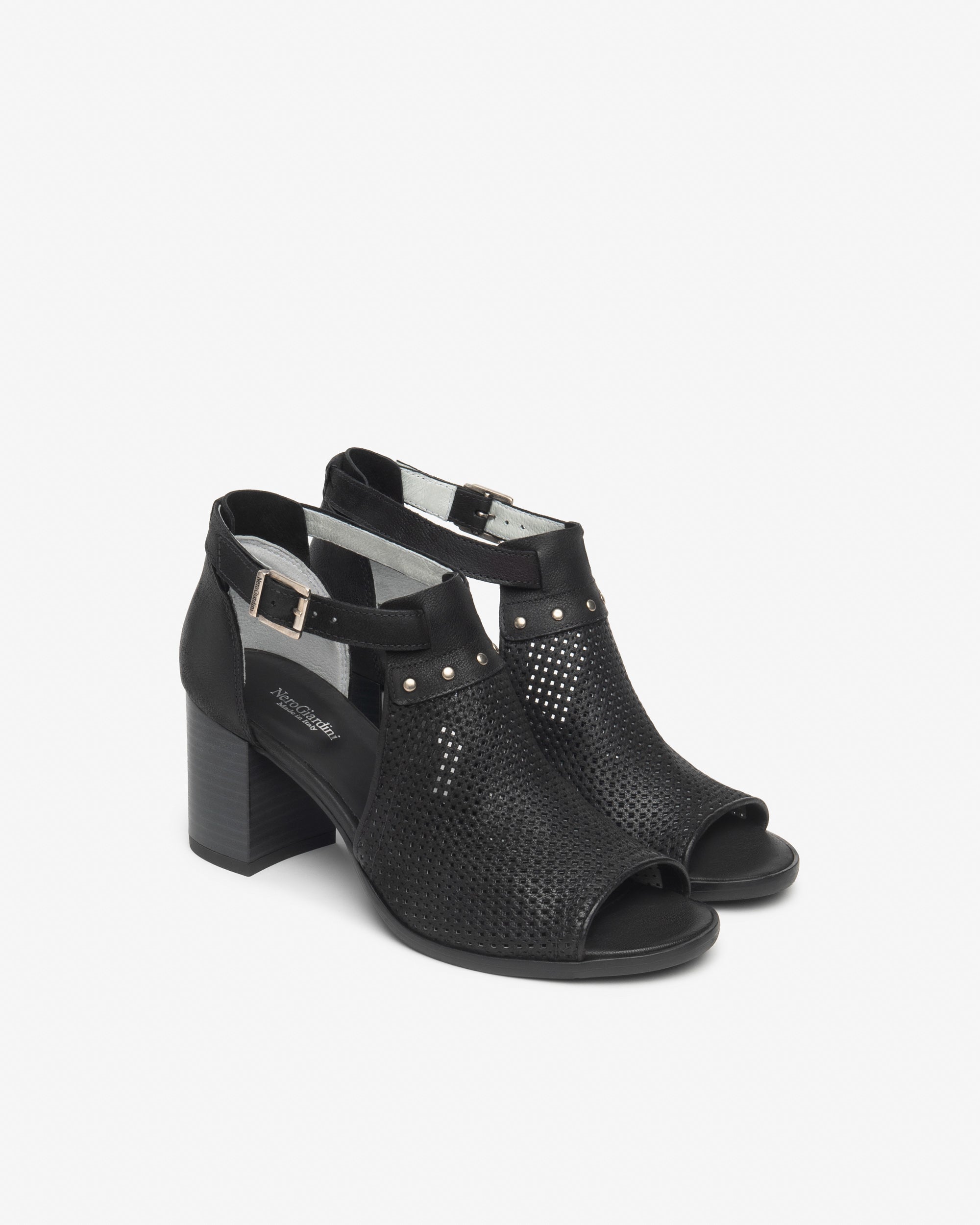 Nero Giardini bottines cuir femme été made in Italy
