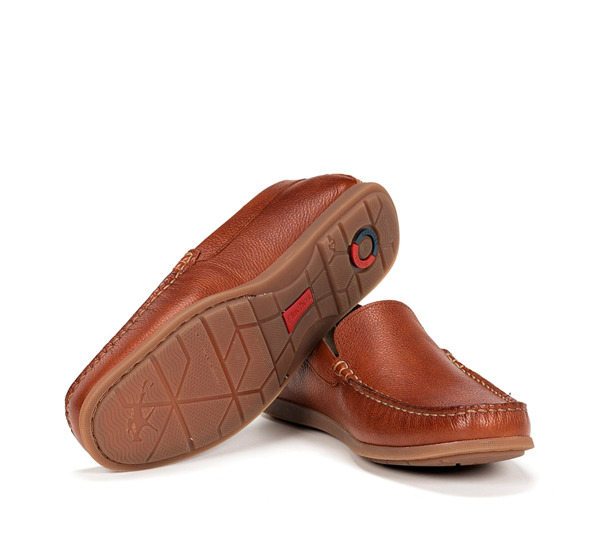 Fluchos Troy F1729 mocassins homme marron cuir