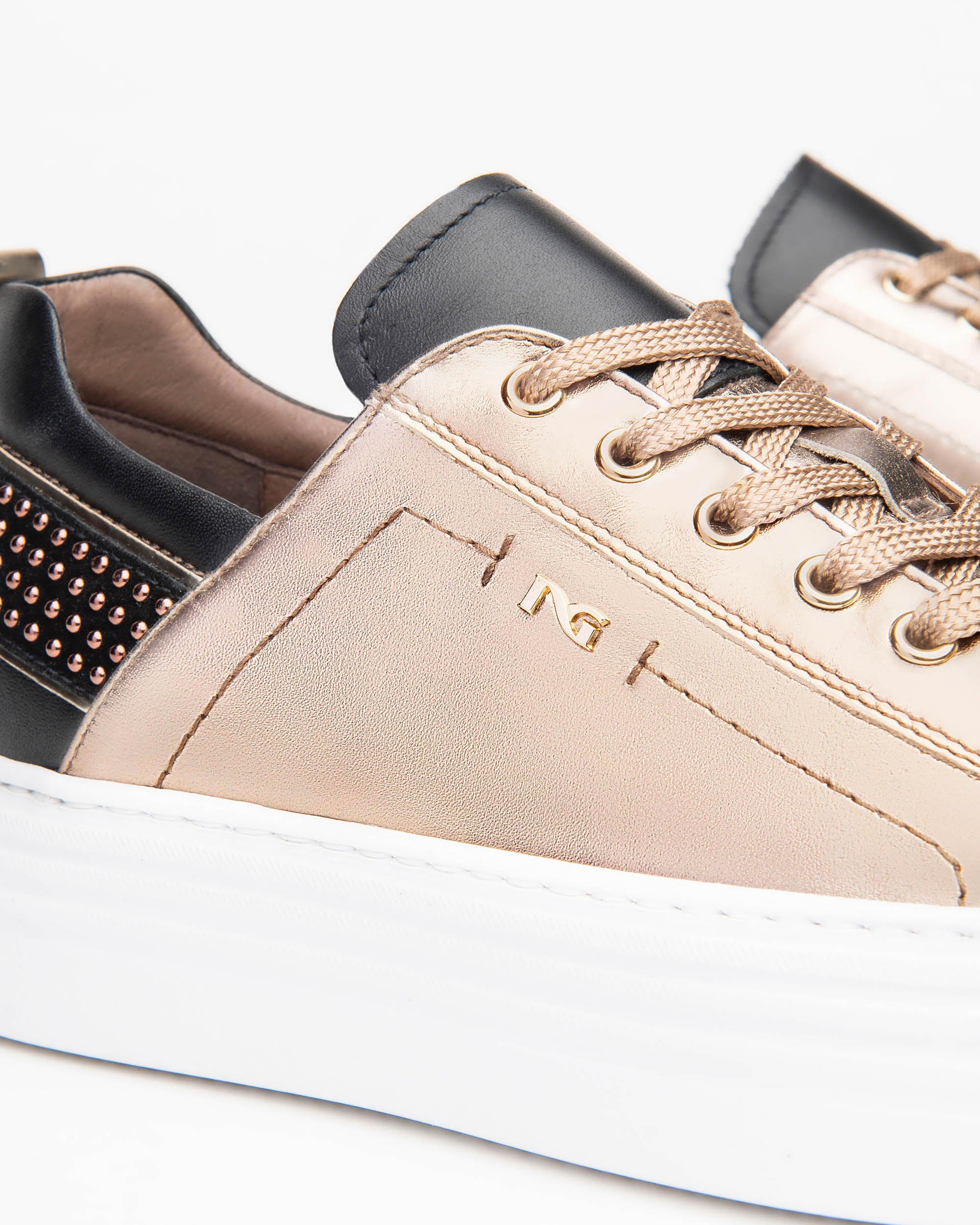 Nero Giardini Sneakers baskets cuir daim femme confort