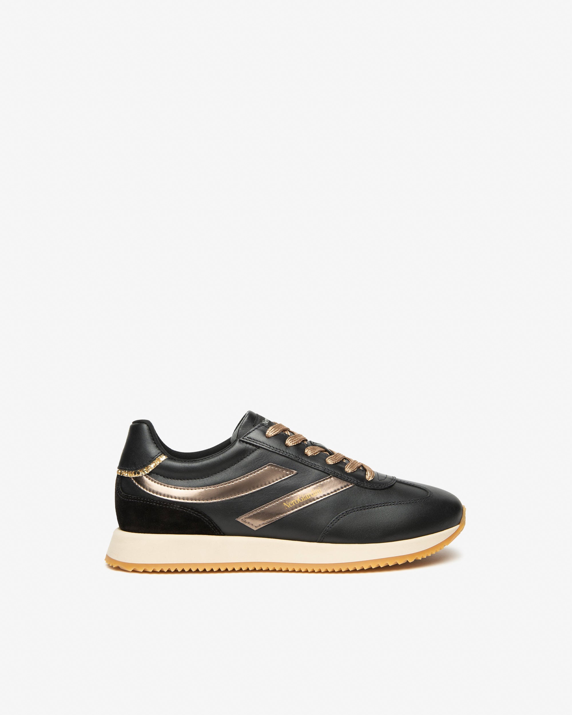 Nero Giardini Sneakers baskets femme cuir hiver 35-41