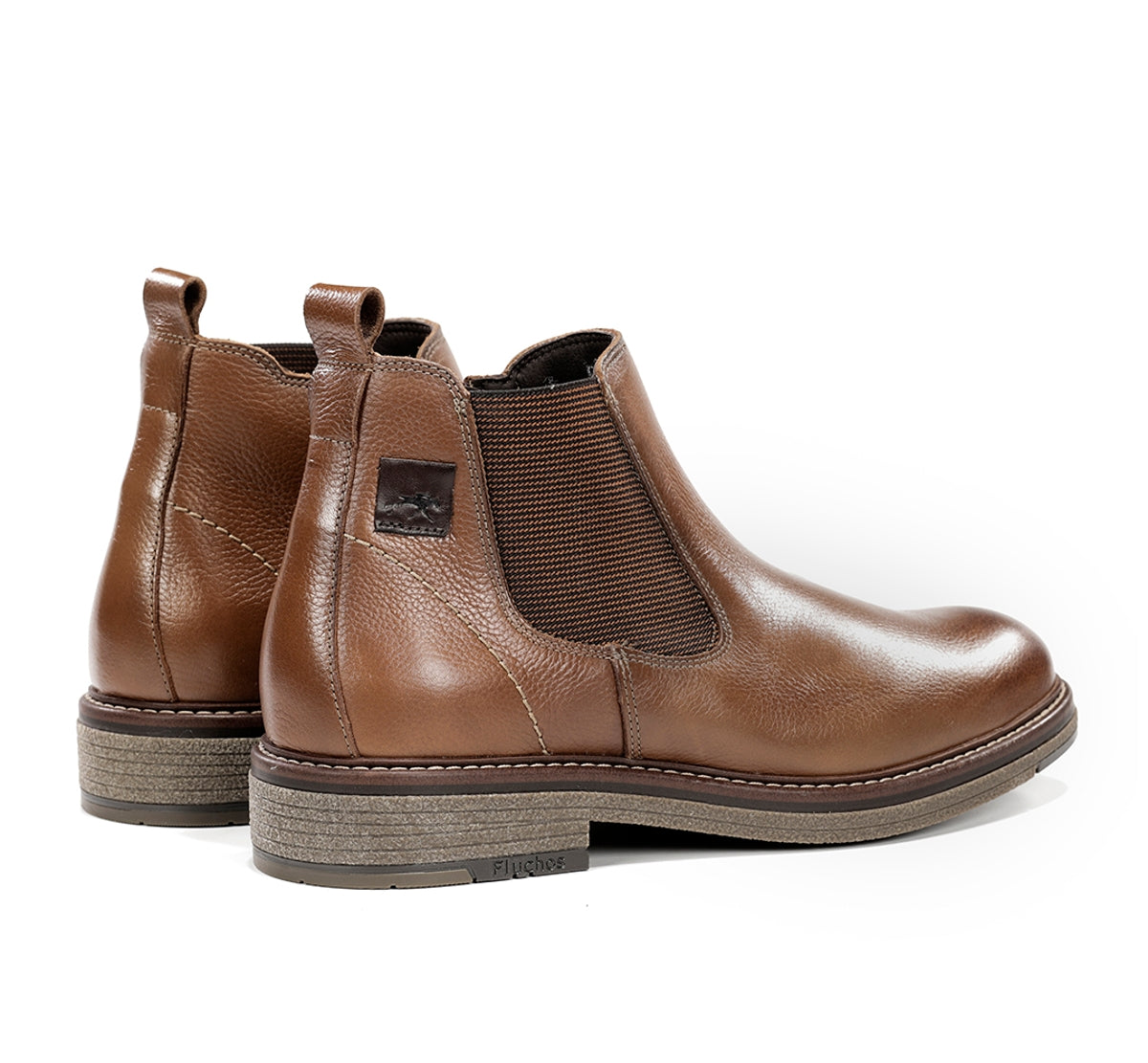 Fluchos Botines Kasper F1817 bottines marron cuir