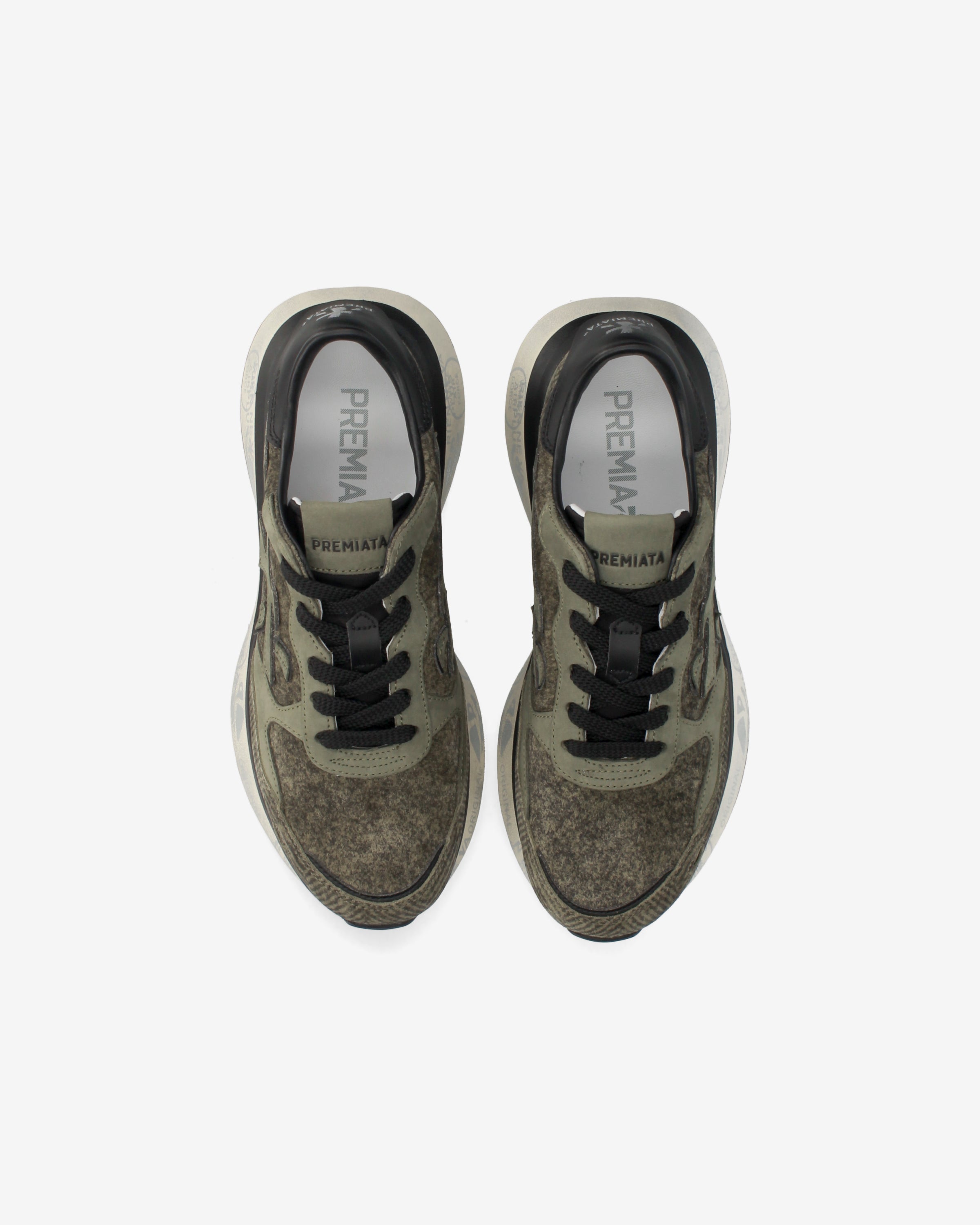 Premiata Lauryn 8550 sneakers vert olive femme