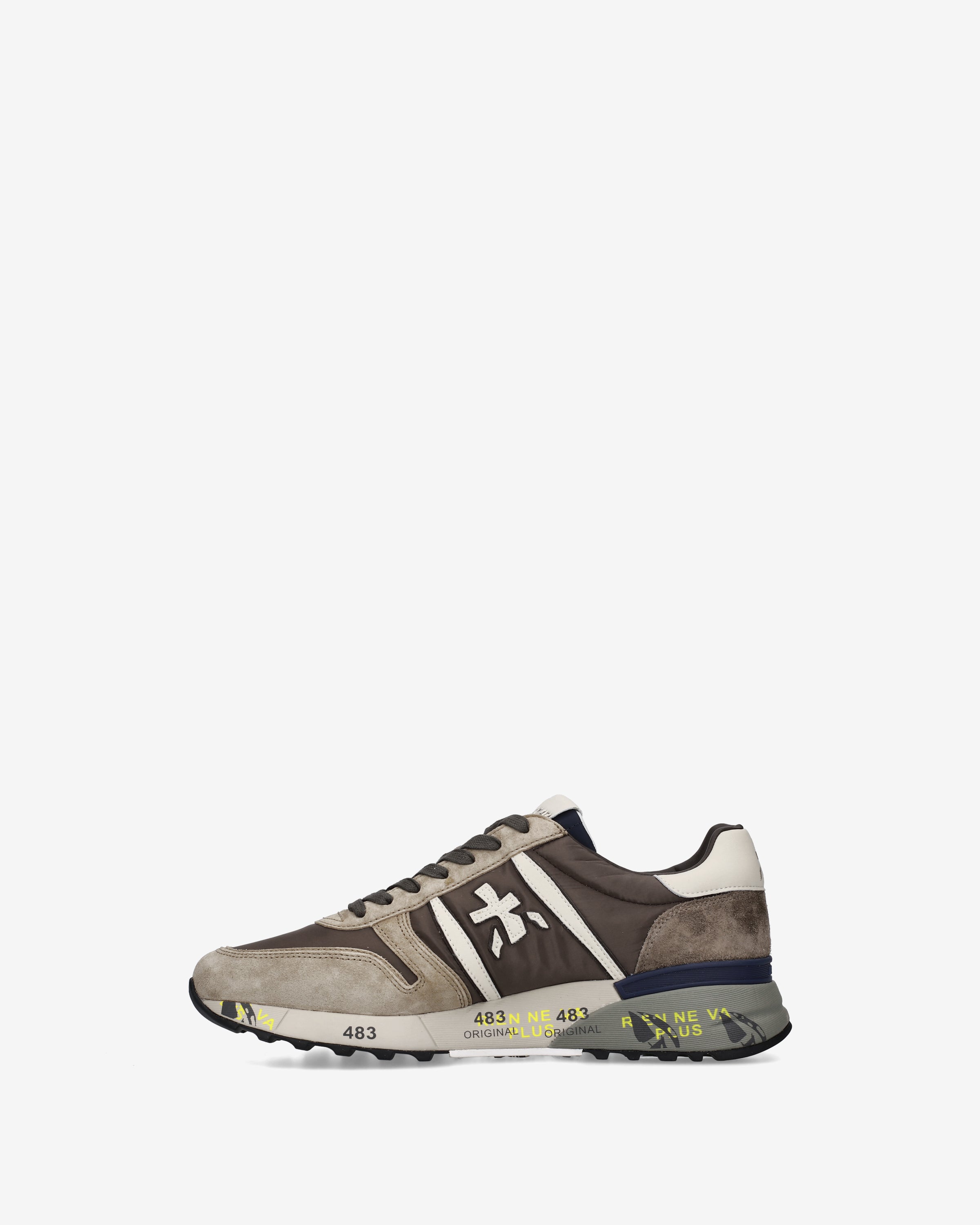 Premiata Lander 7704 sneakers taupe marron pointure 43
