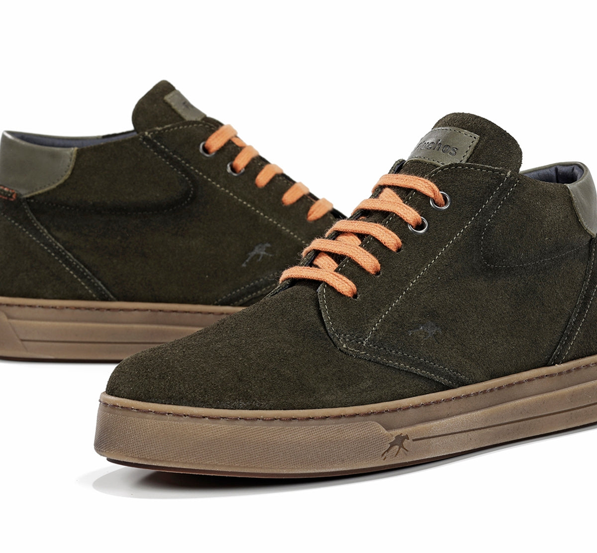 Fluchos Nemo F2267 bottines vert homme slip on