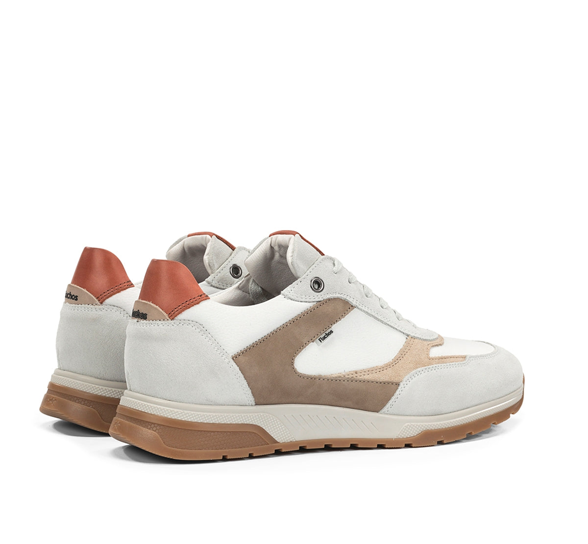 Fluchos Louis F2190 baskets homme blanc cuir