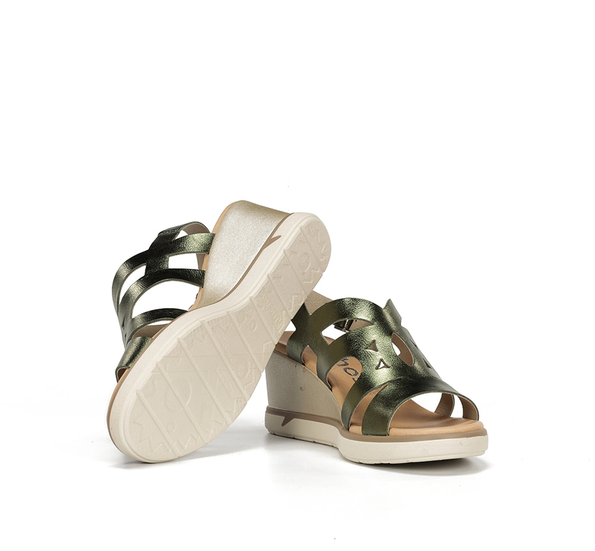 Fluchos Smash F1974 sandales vert femme