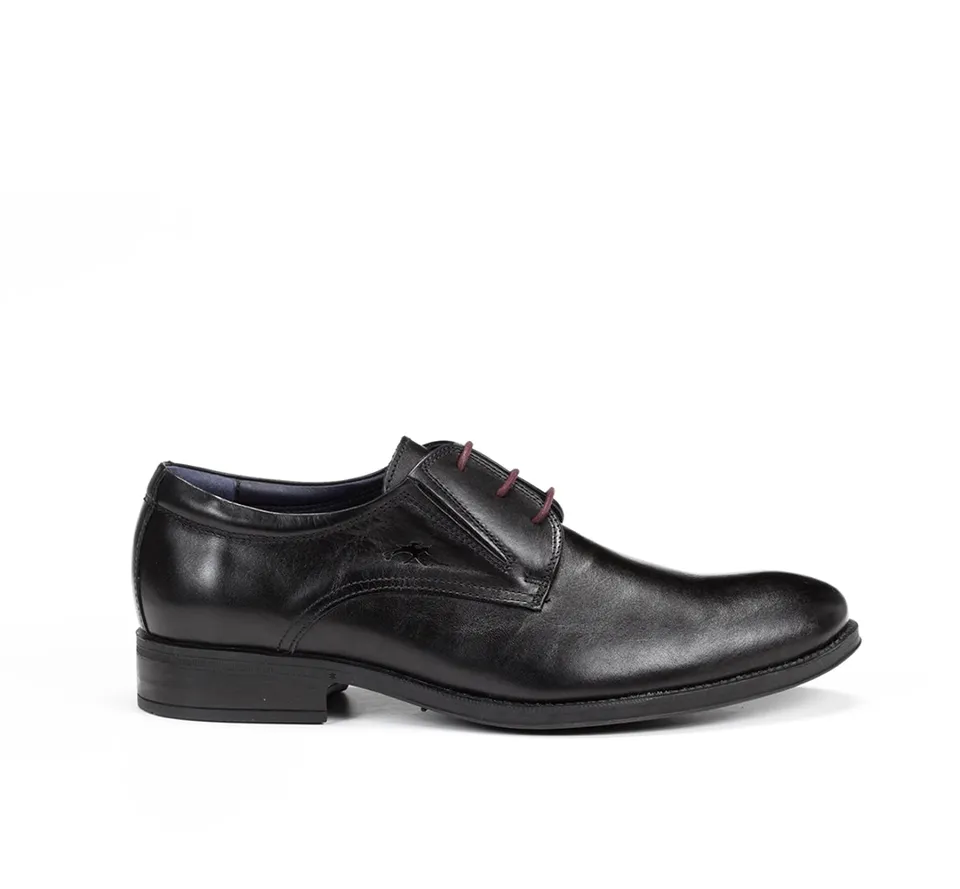 Fluchos Heracles 8410 chaussure homme noire cuir