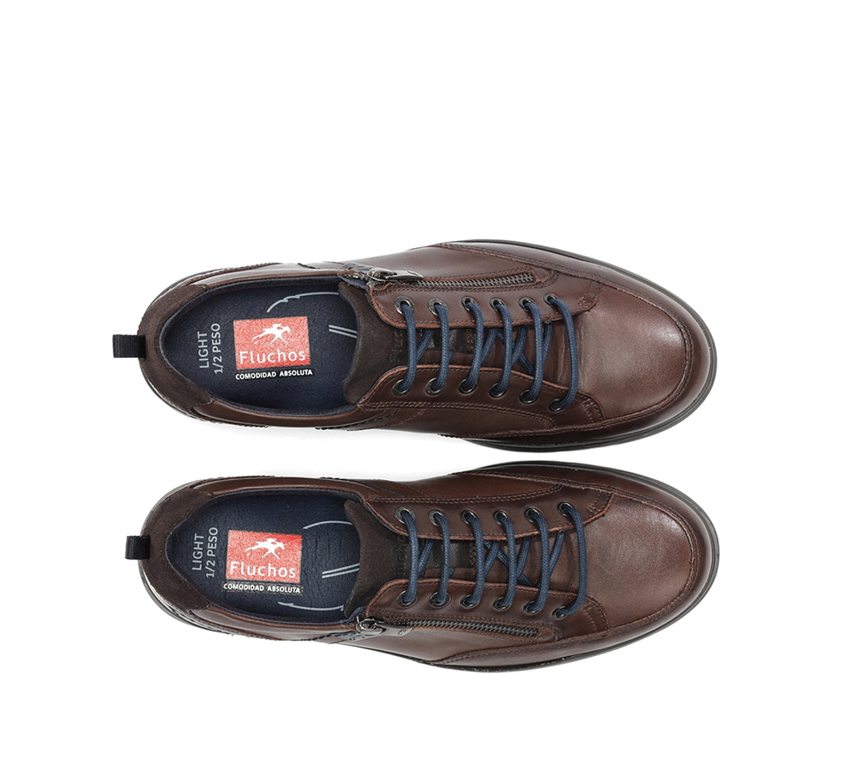 Fluchos Atlas F0298 sneakers marron homme cuir