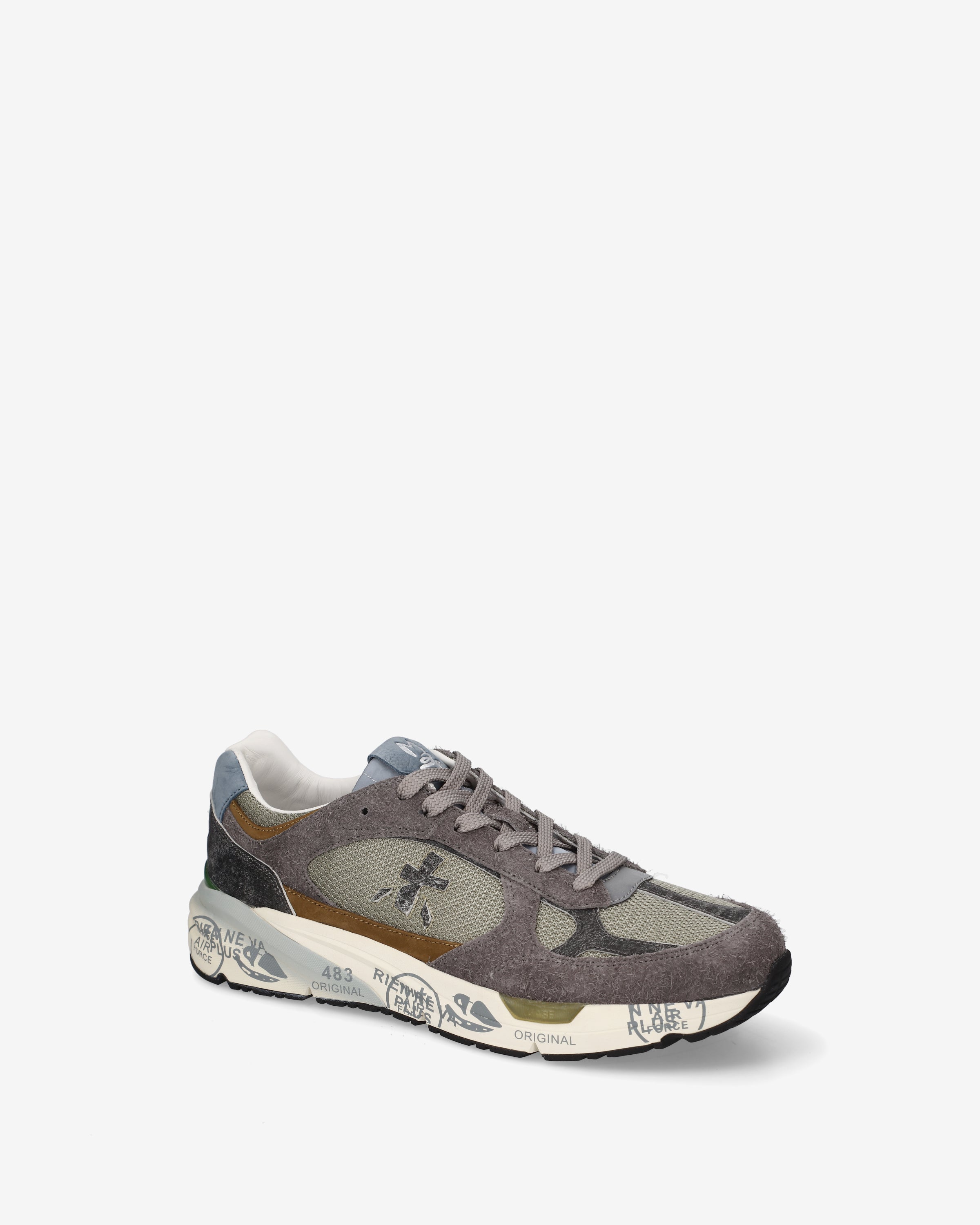 Premiata Mase25 8691 sneakers gris daim pointure 42