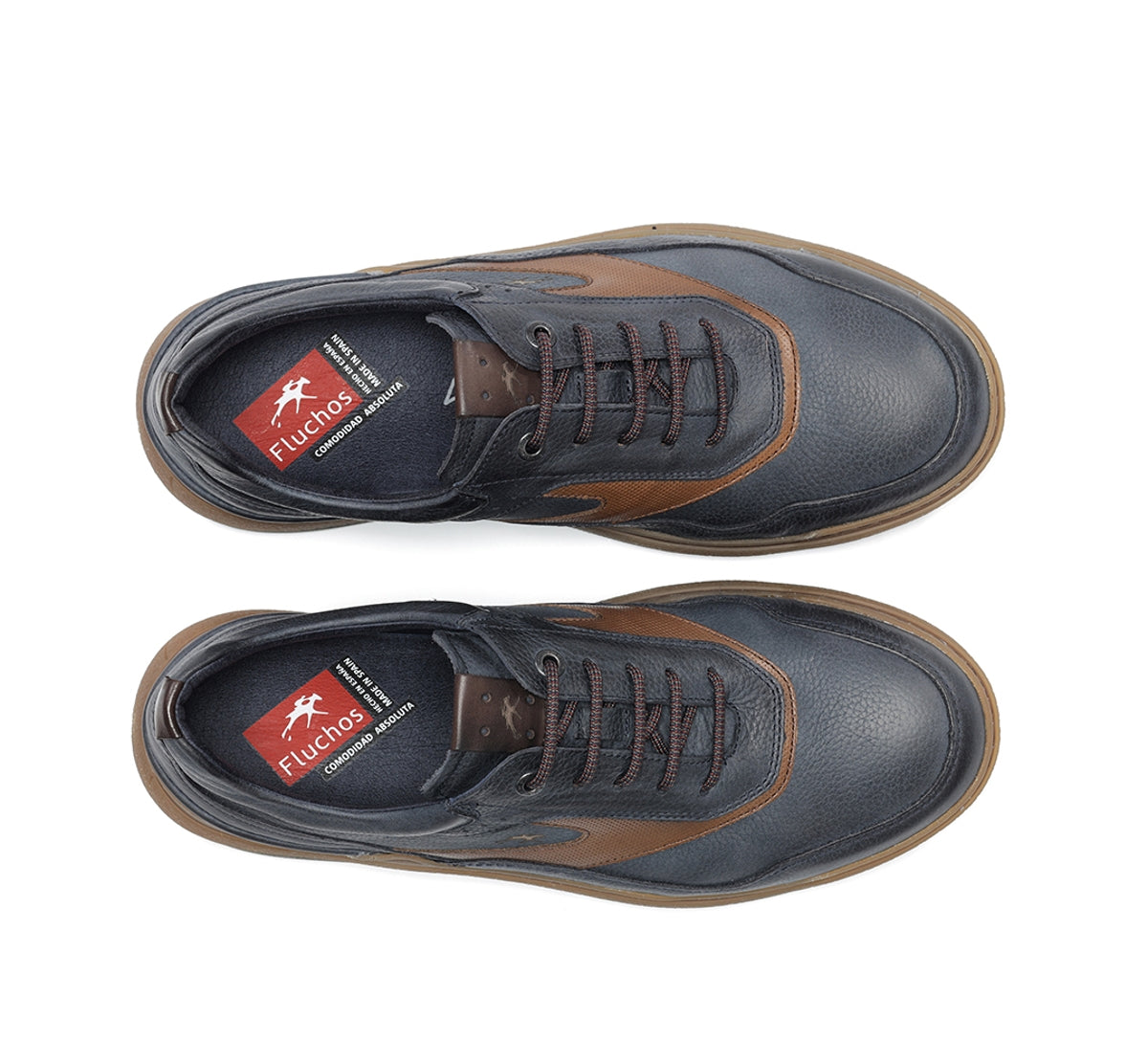 Fluchos Rocky F2038 baskets bleu homme sans mains