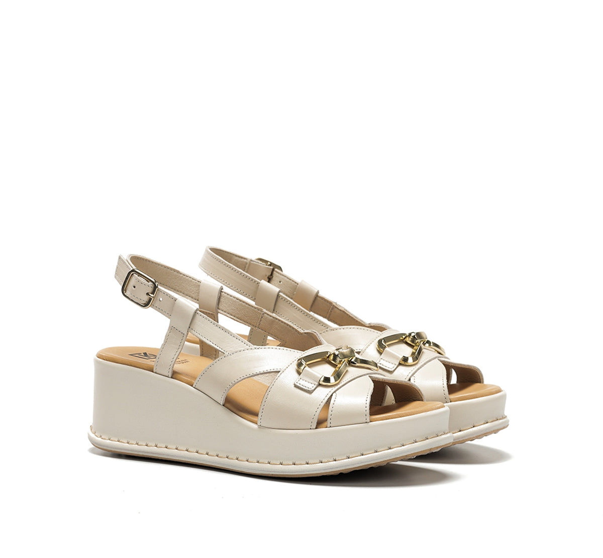 Dorking Windy D9651 sandale taupe plateforme femme