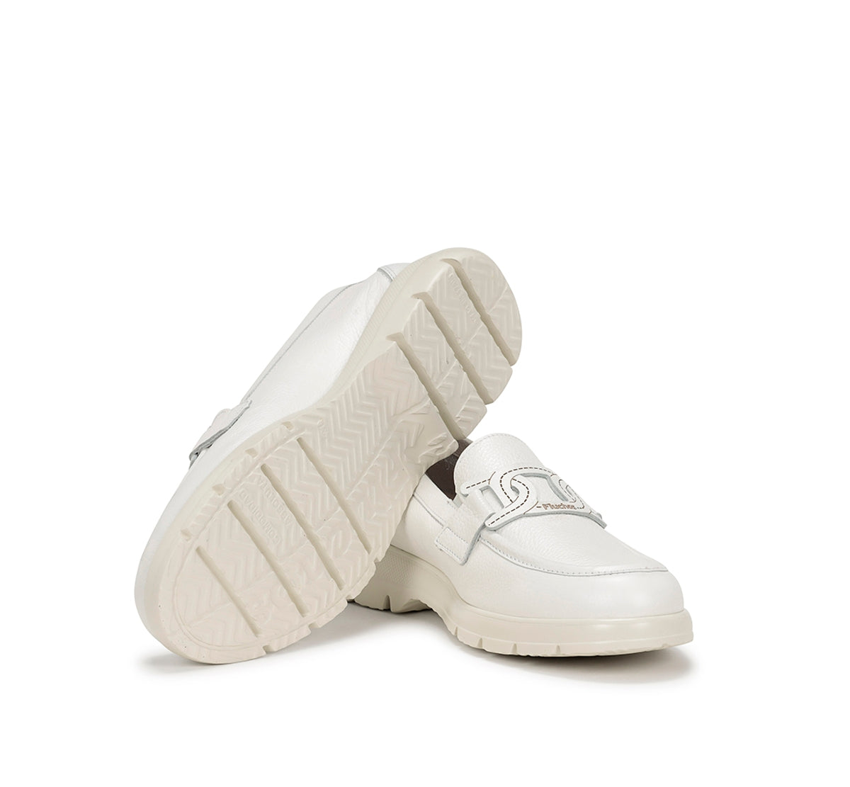 Fluchos Gladis F1688 mocassins blanc femme light