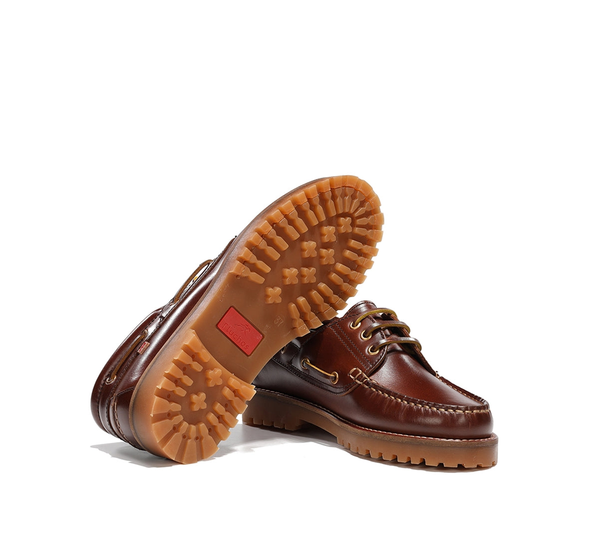 Fluchos Scott F0053 chaussure bateau marron femme