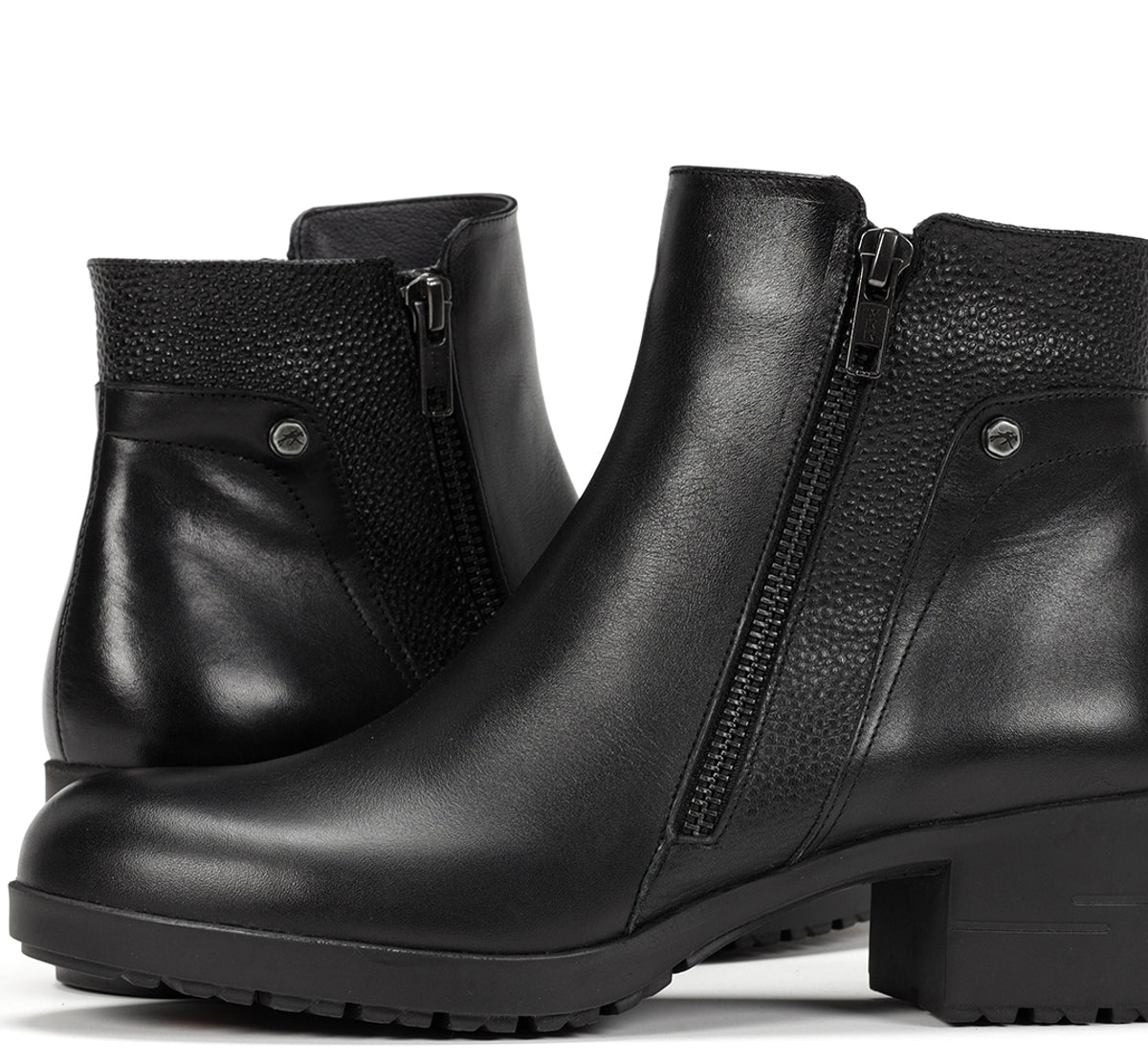Fluchos Aliss F1367 bottines femme noires cuir