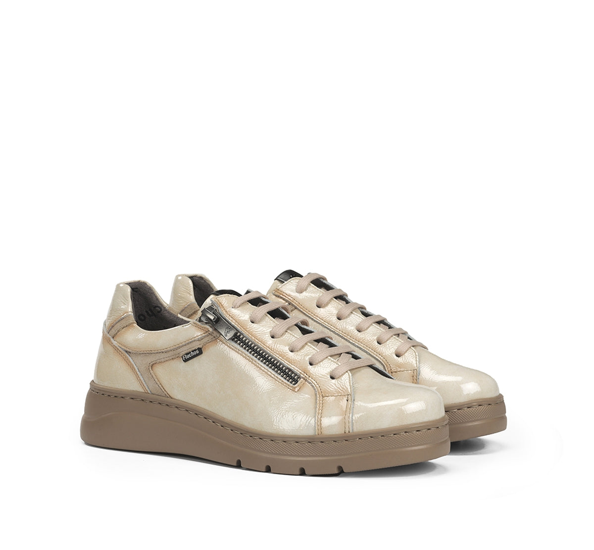 Fluchos Pompas F1666 baskets femme taupe