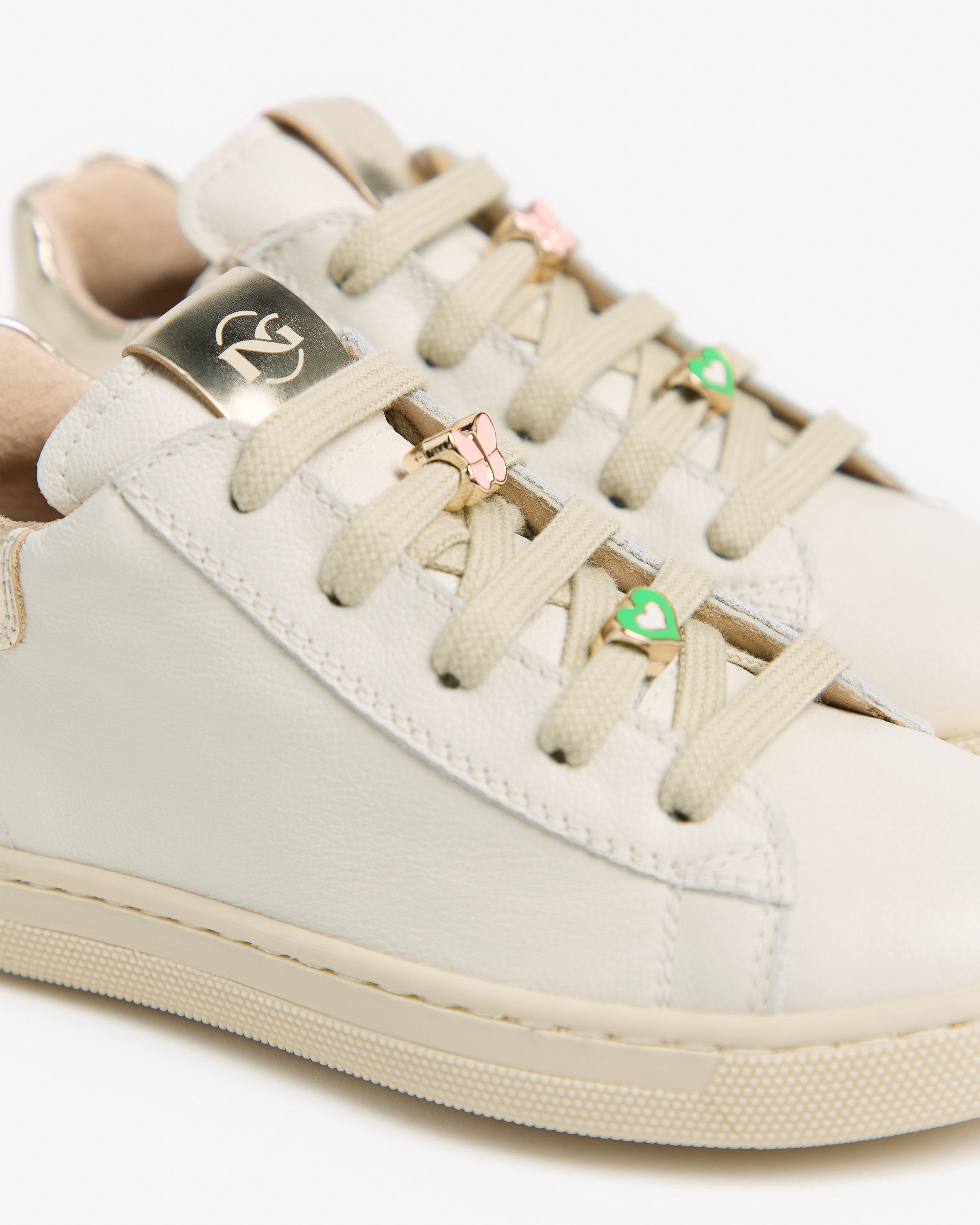 Nero Giardini Sneakers basket fille cuir tissu 25-30