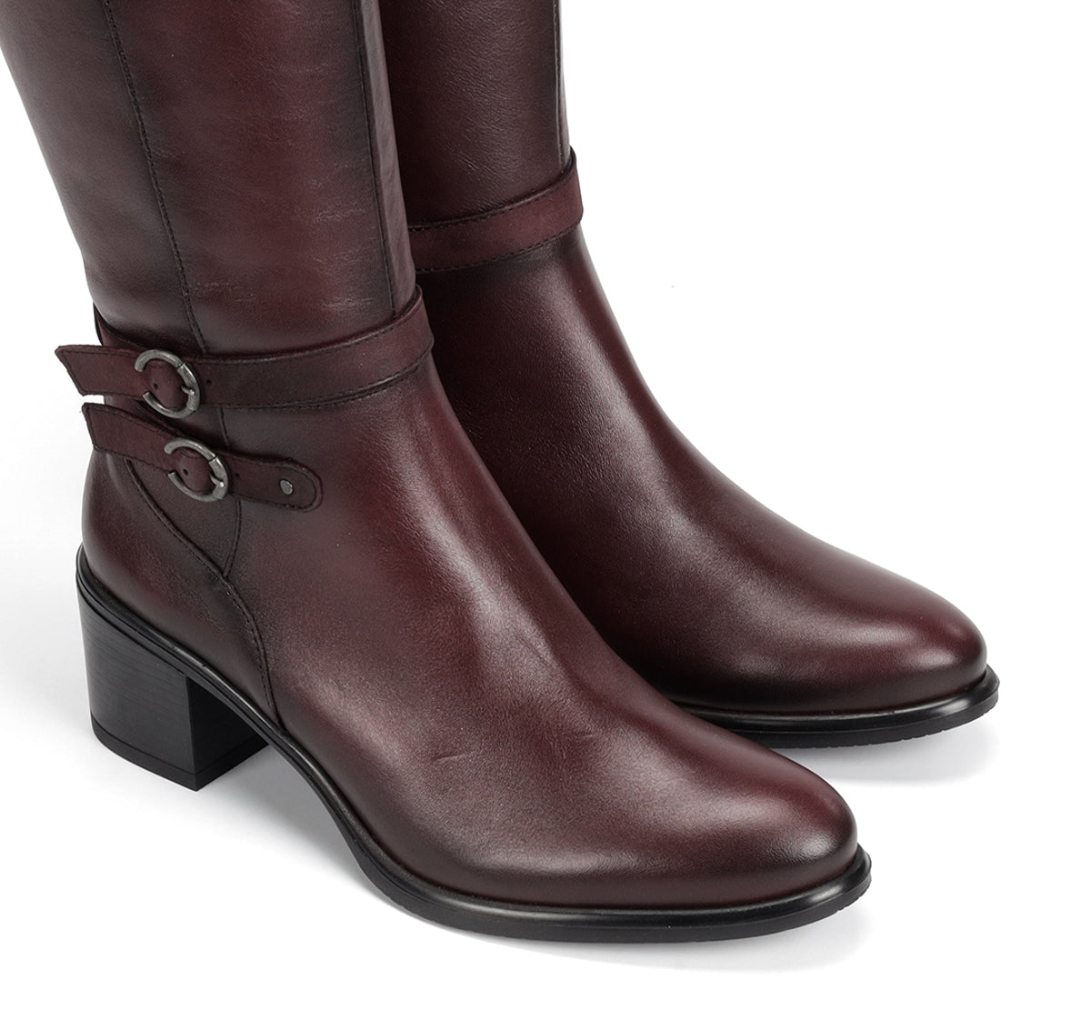 Dorking Lexi D8610 bottines femme bordeaux nubuck
