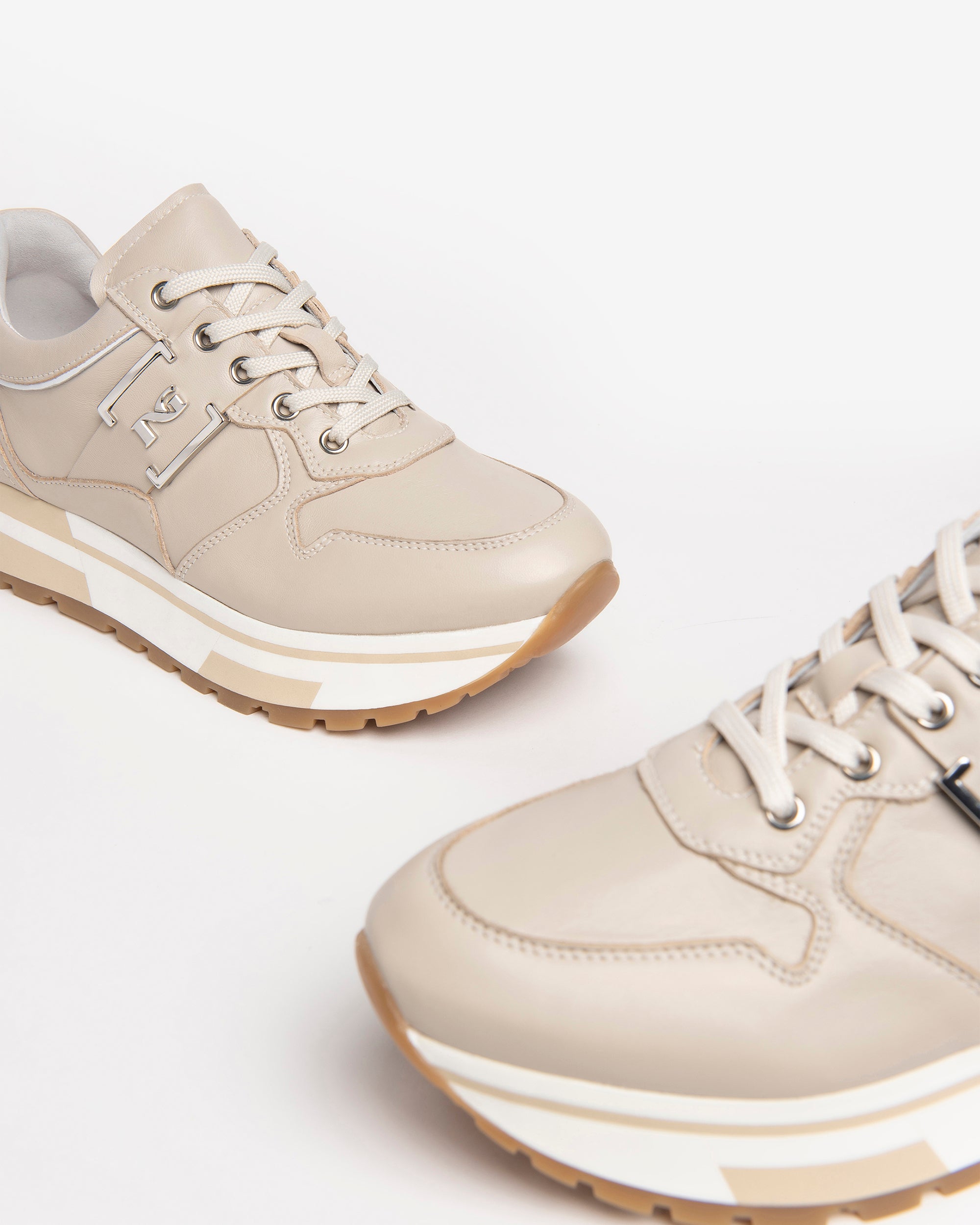 Nero Giardini Sneakers baskets cuir femme pointure 35