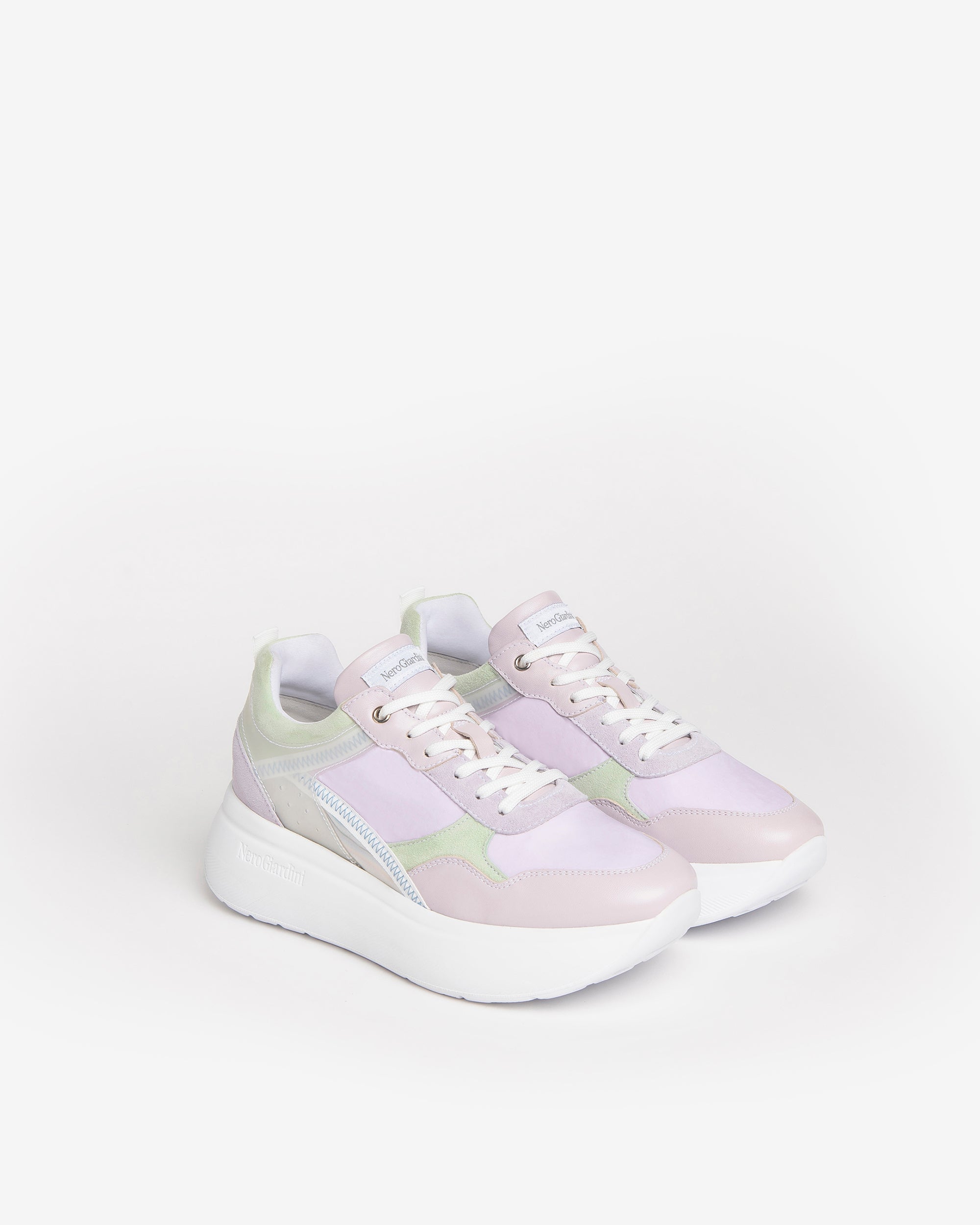 Nero Giardini Sneakers Basket Cuir Femme Pointure 38