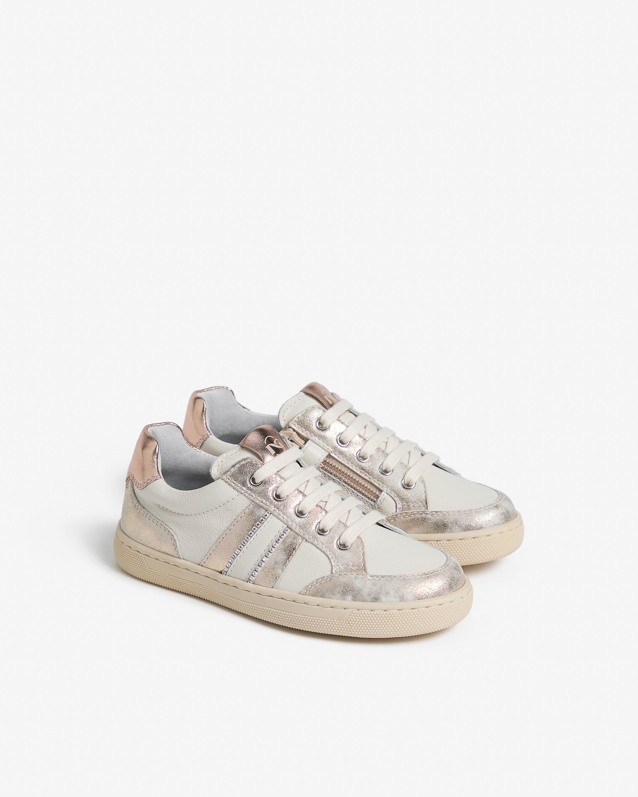 Nero Giardini Sneakers baskets fille cuir tissu semelle légère