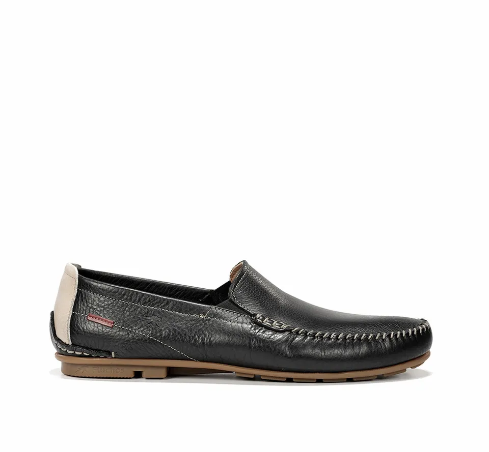 Fluchos Dorian F1173 slip-on homme bleu confort