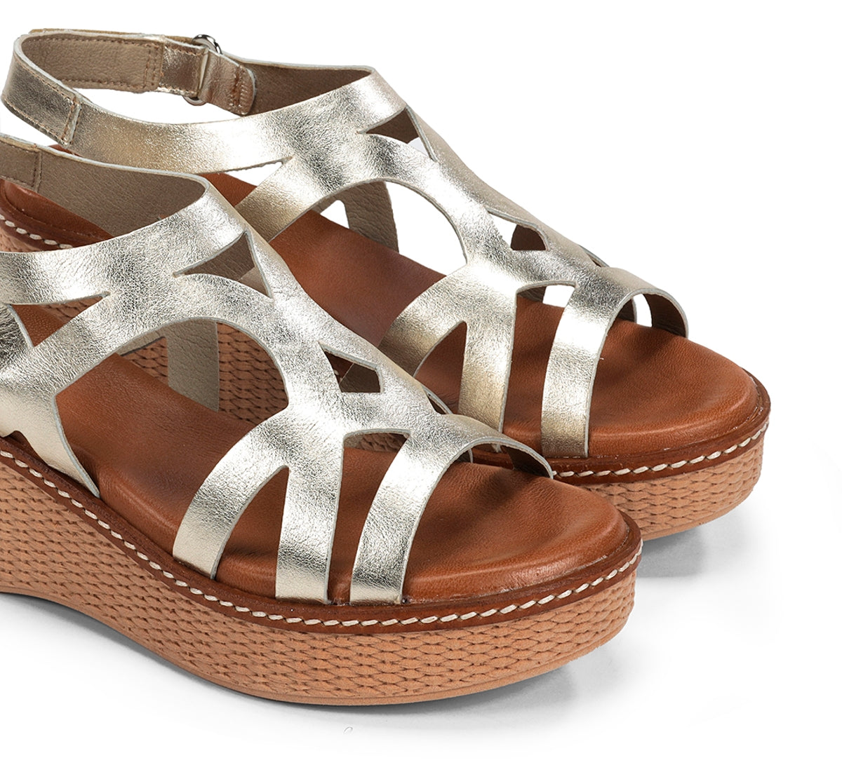 Dorking Nido D9451 sandale femme doré