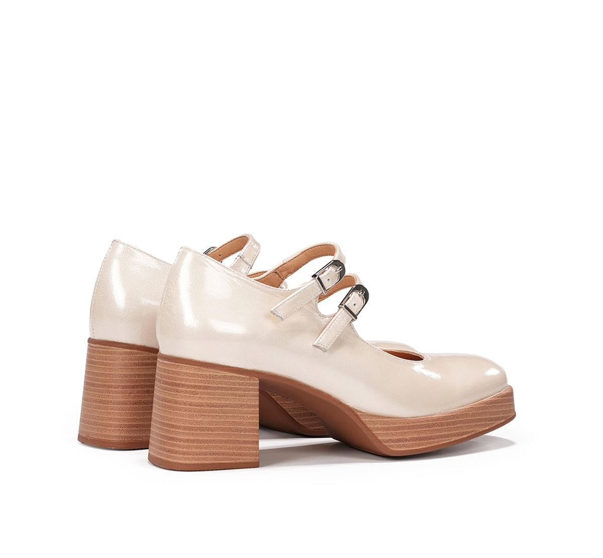 Dorking by Fluchos Cristel D9659 chaussure femme taupe plateforme