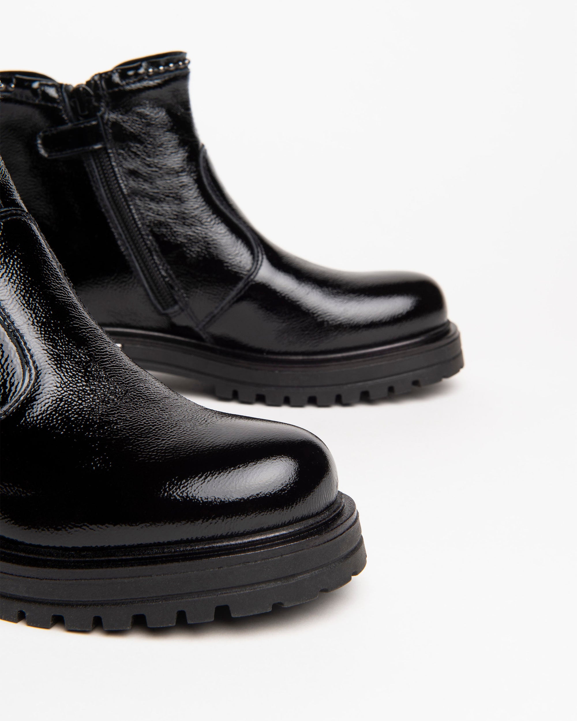 Nero Giardini bottines vernis fille Chelsea hiver