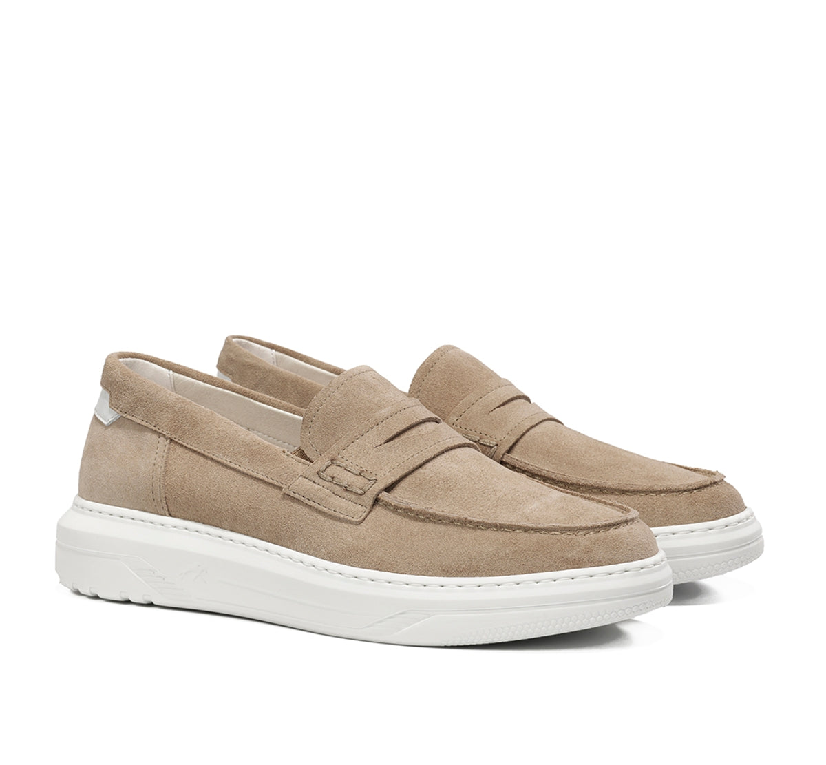 Fluchos Boston F2224 mocassin homme taupe léger