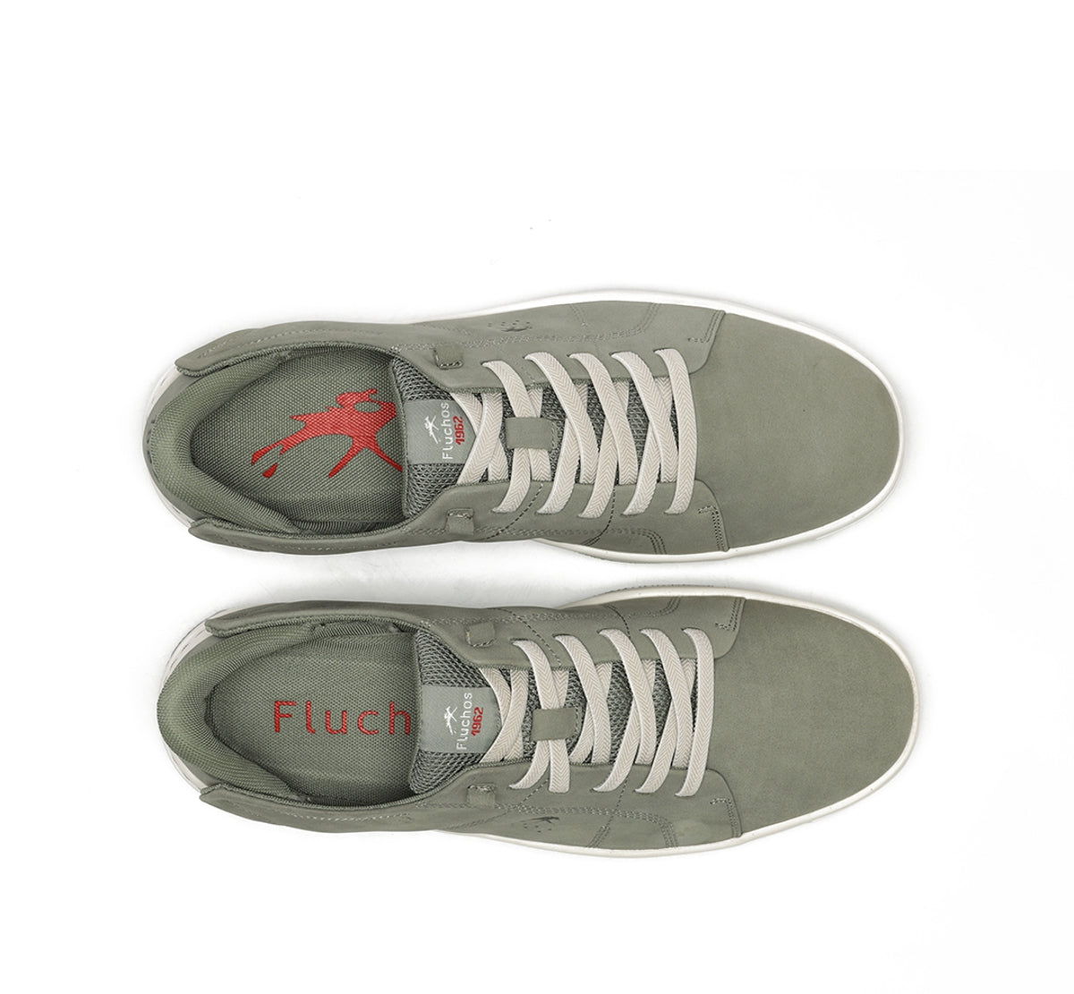 Fluchos Deportivos Nadal F2378 baskets vert homme cuir
