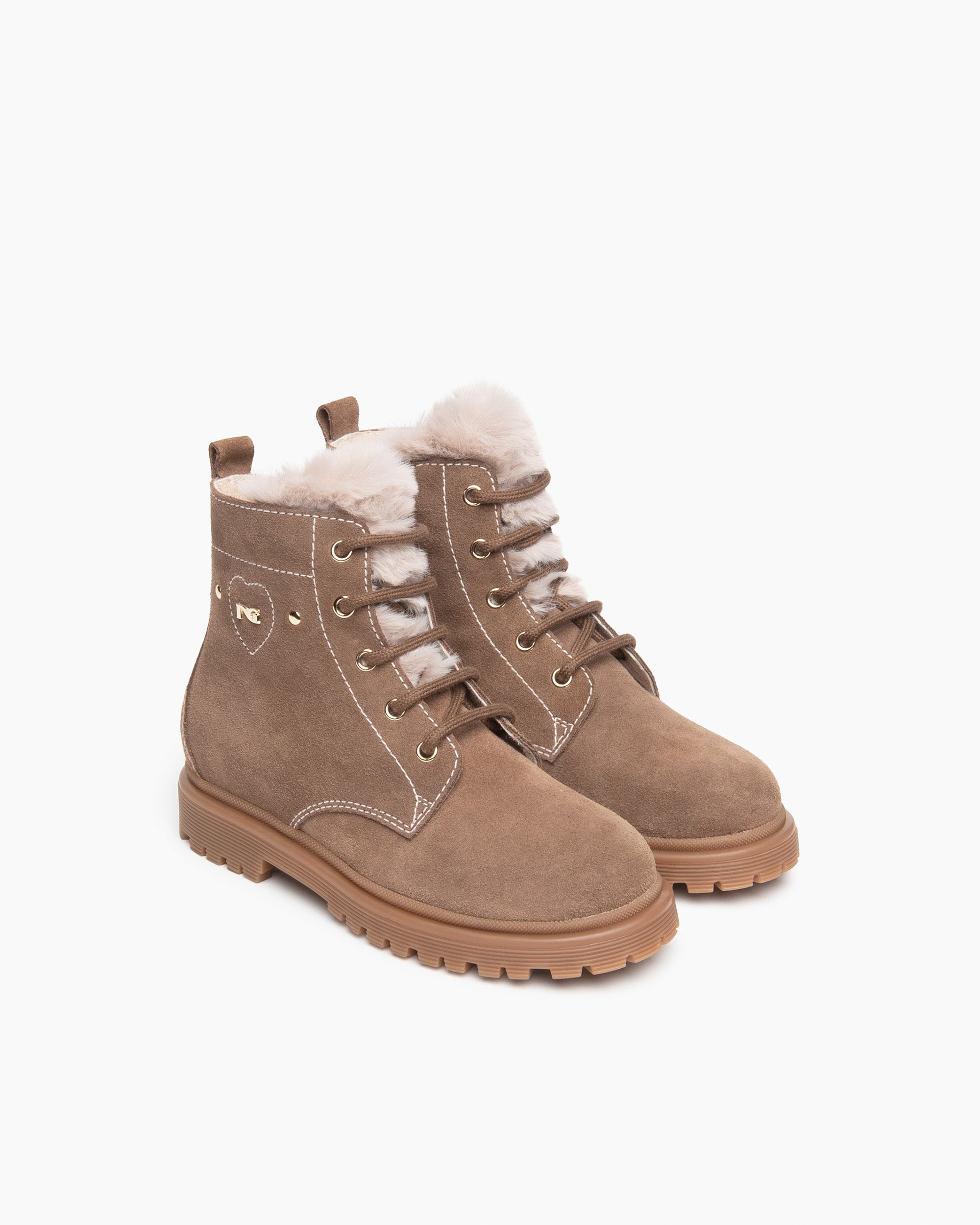 Nero Giardini Combat Boots bottines fille tissu