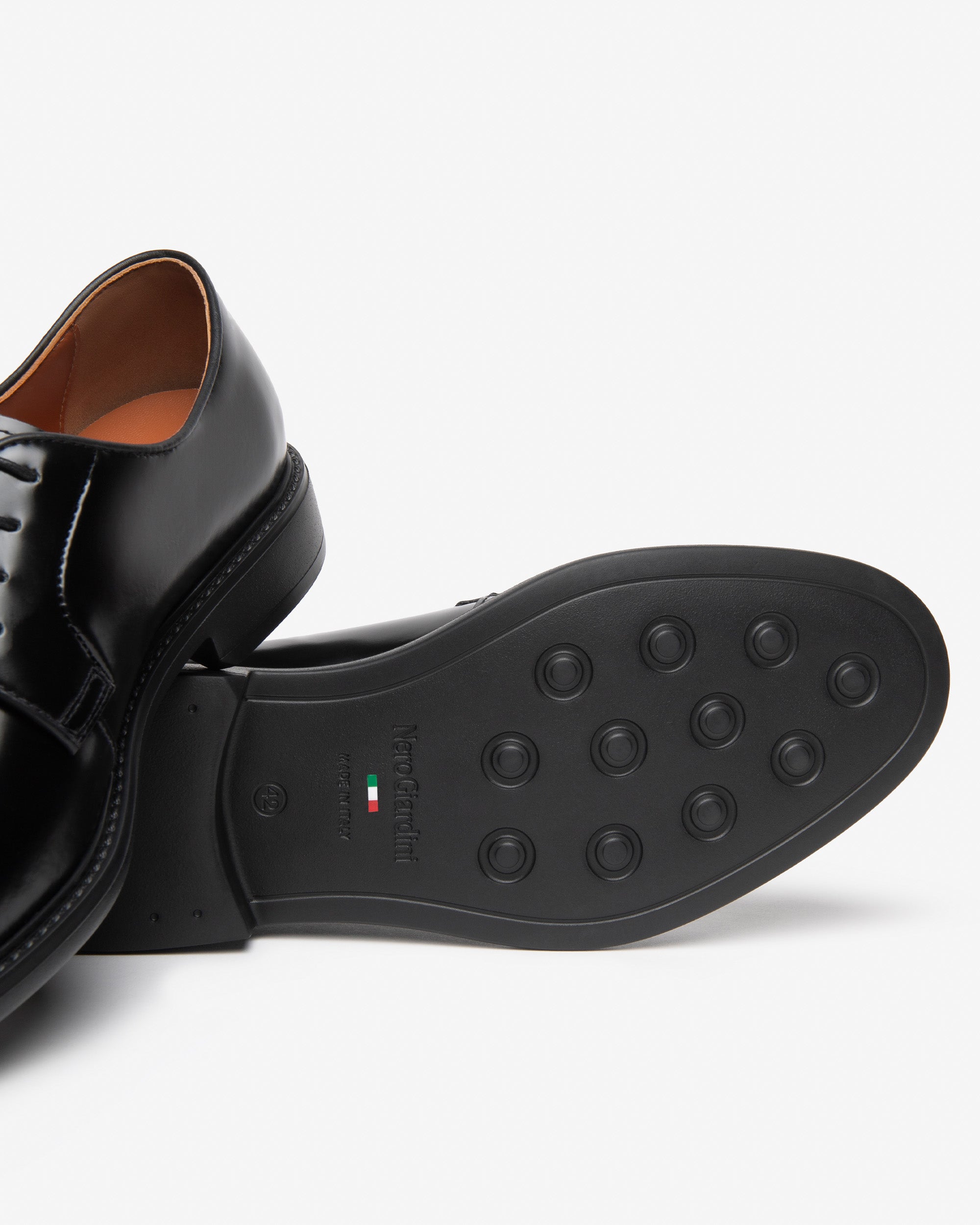 Nero Giardini Derby Chaussures Homme Cuir Patiné 39-46