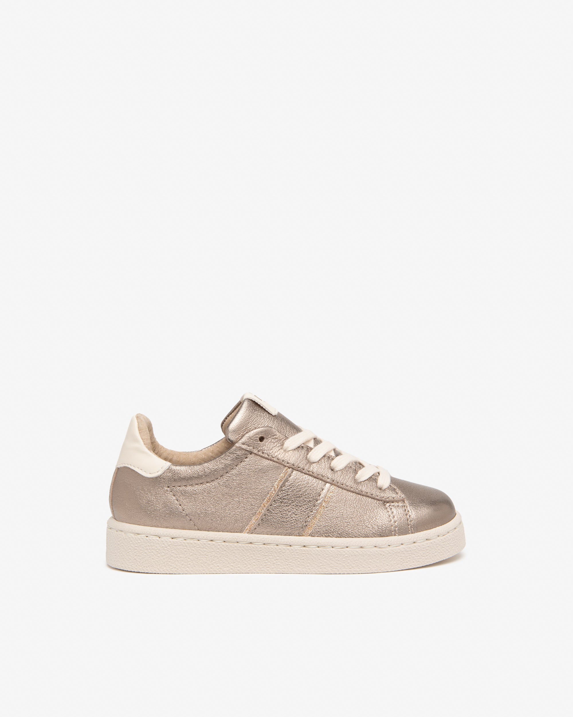Nero Giardini Sneakers baskets cuir fille lamellé