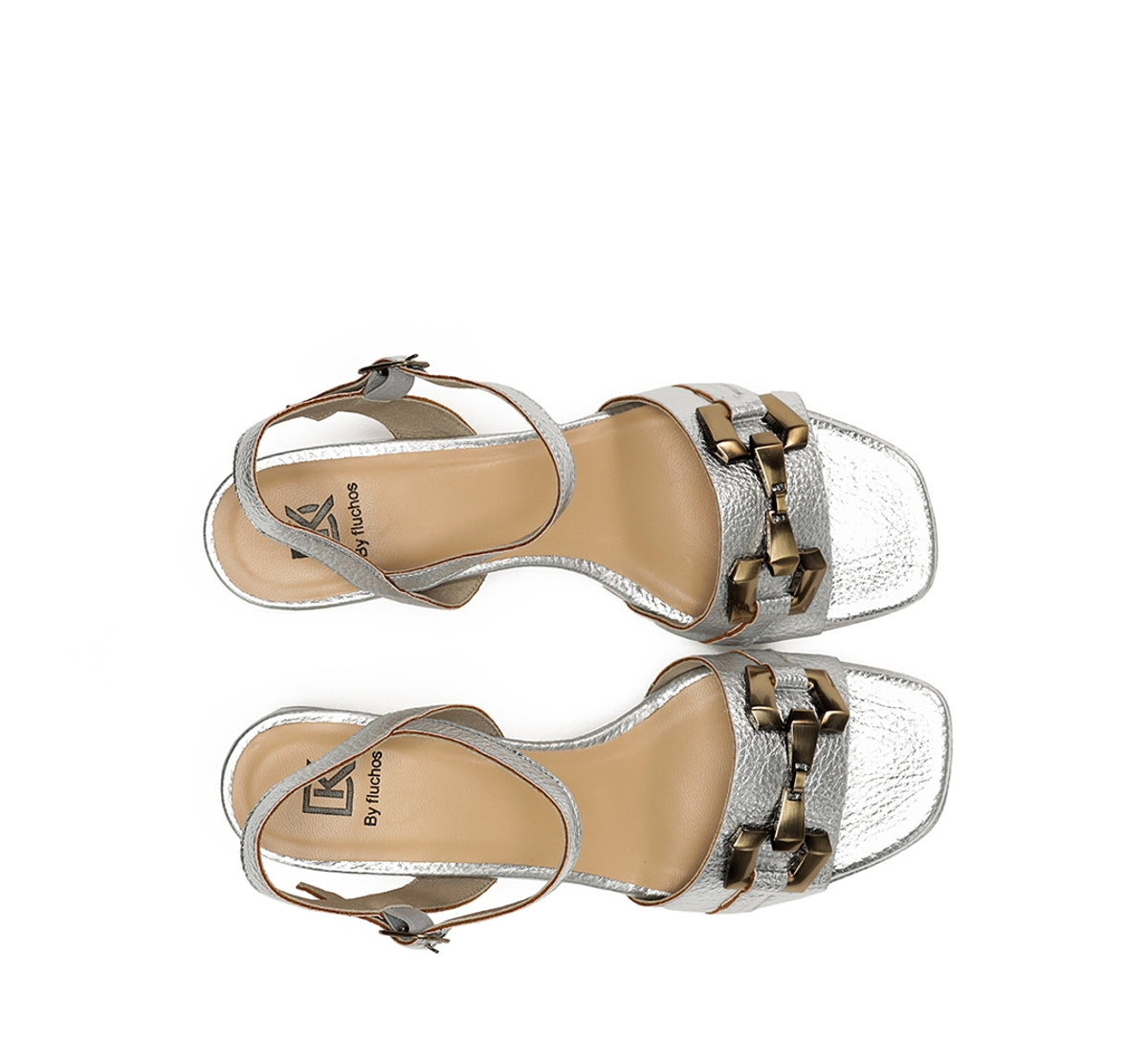 Dorking Lyra D9253 sandale femme argent
