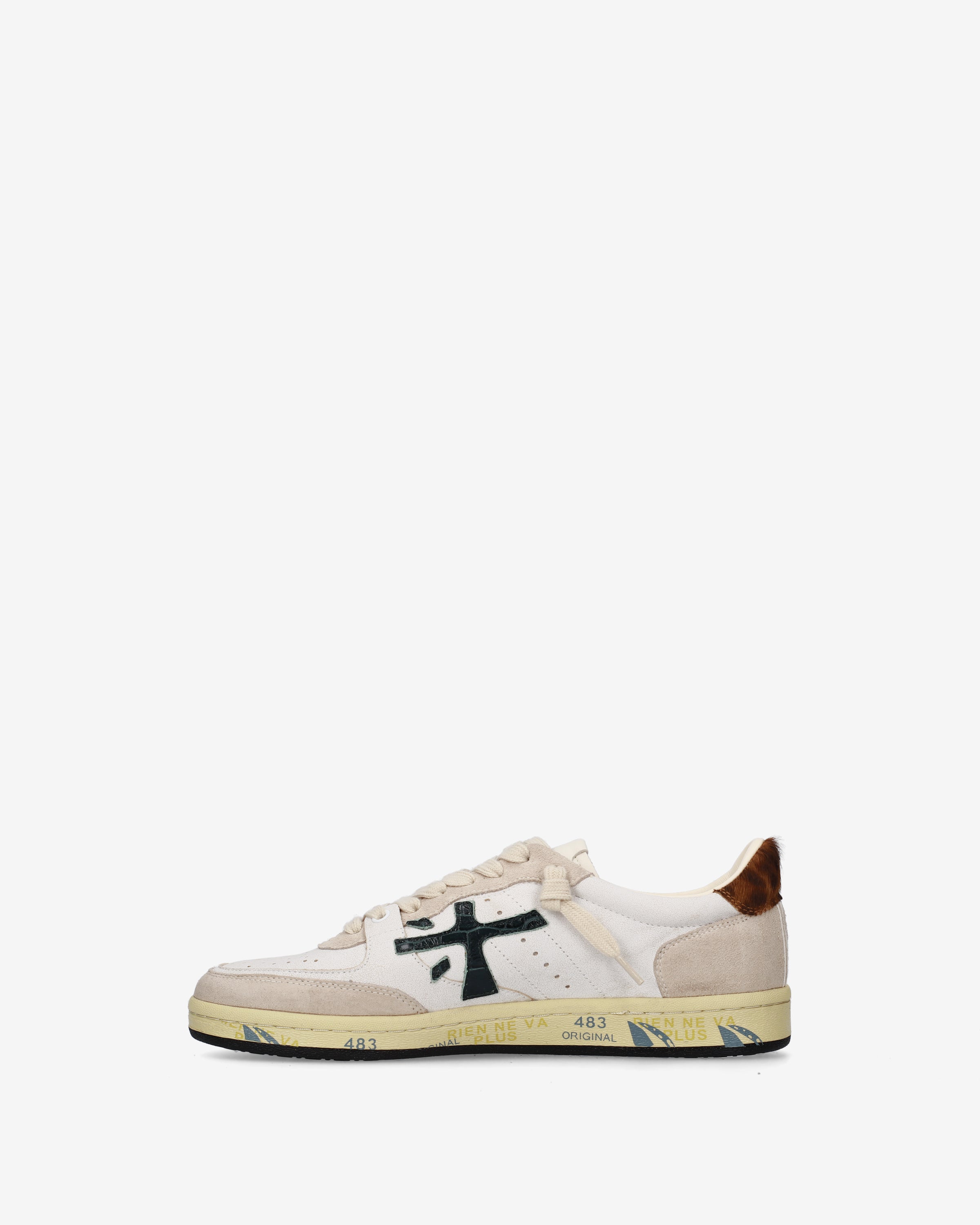 Premiata Bskt Clayd 8472 baskets blanches cuir 38